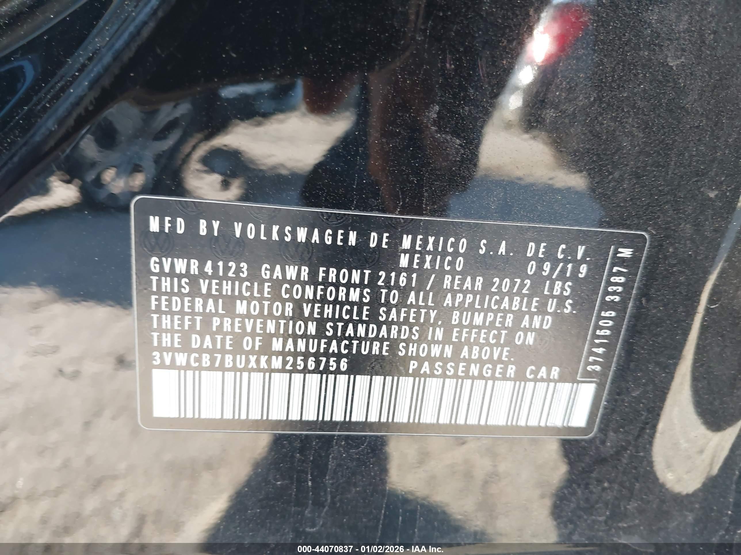 VOLKSWAGEN JETTA image 9