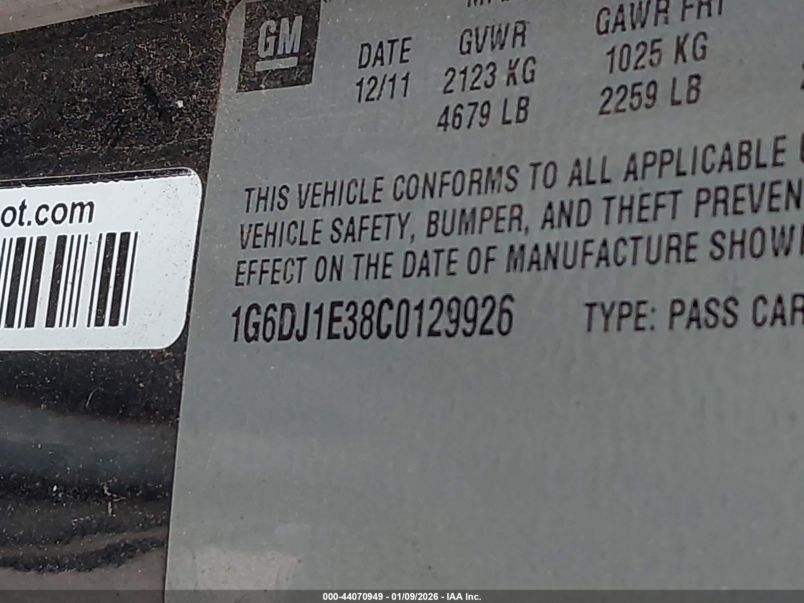 CADILLAC CTS image 9