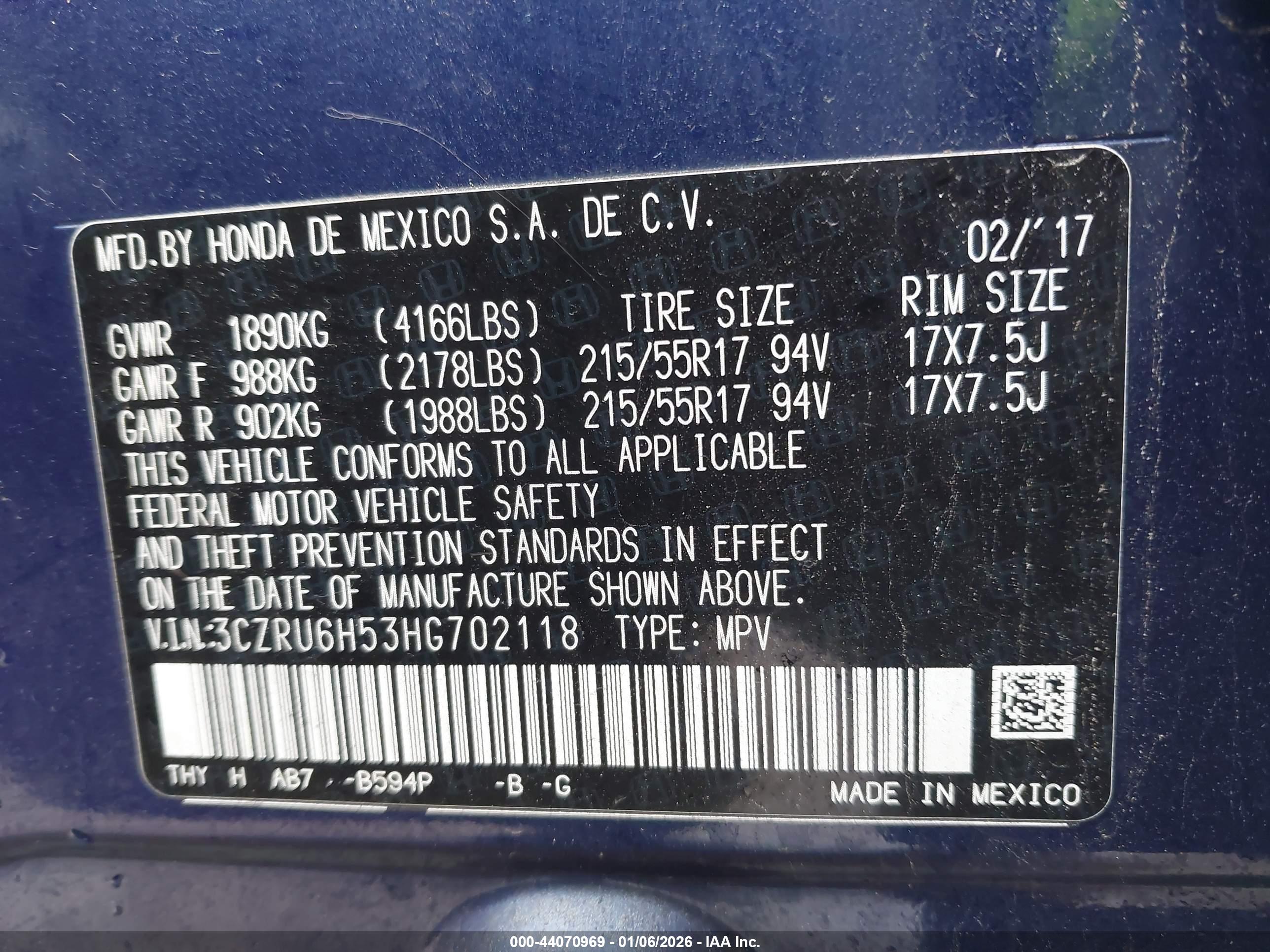 HONDA HR-V image 9