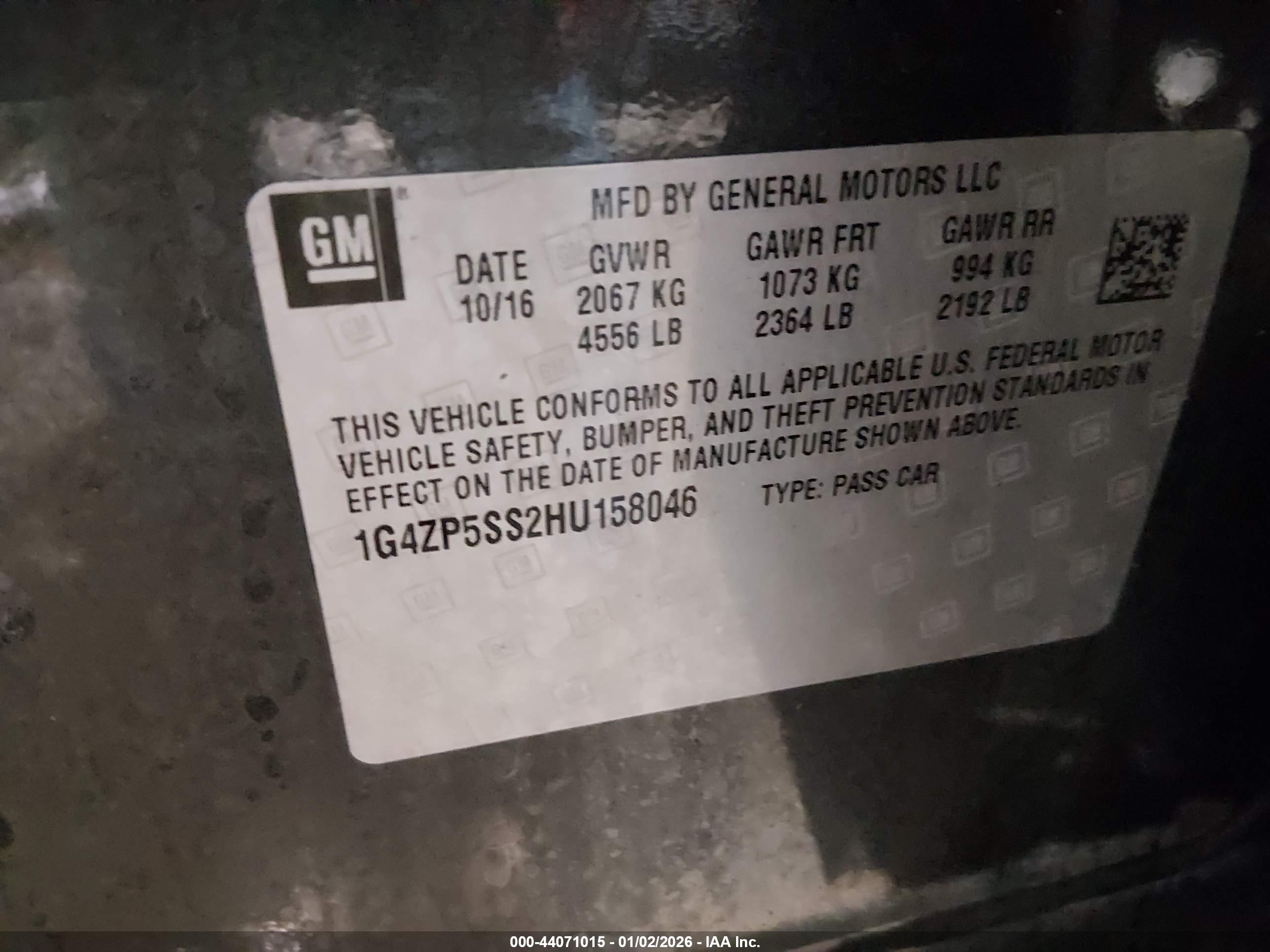 BUICK LACROSSE image 9