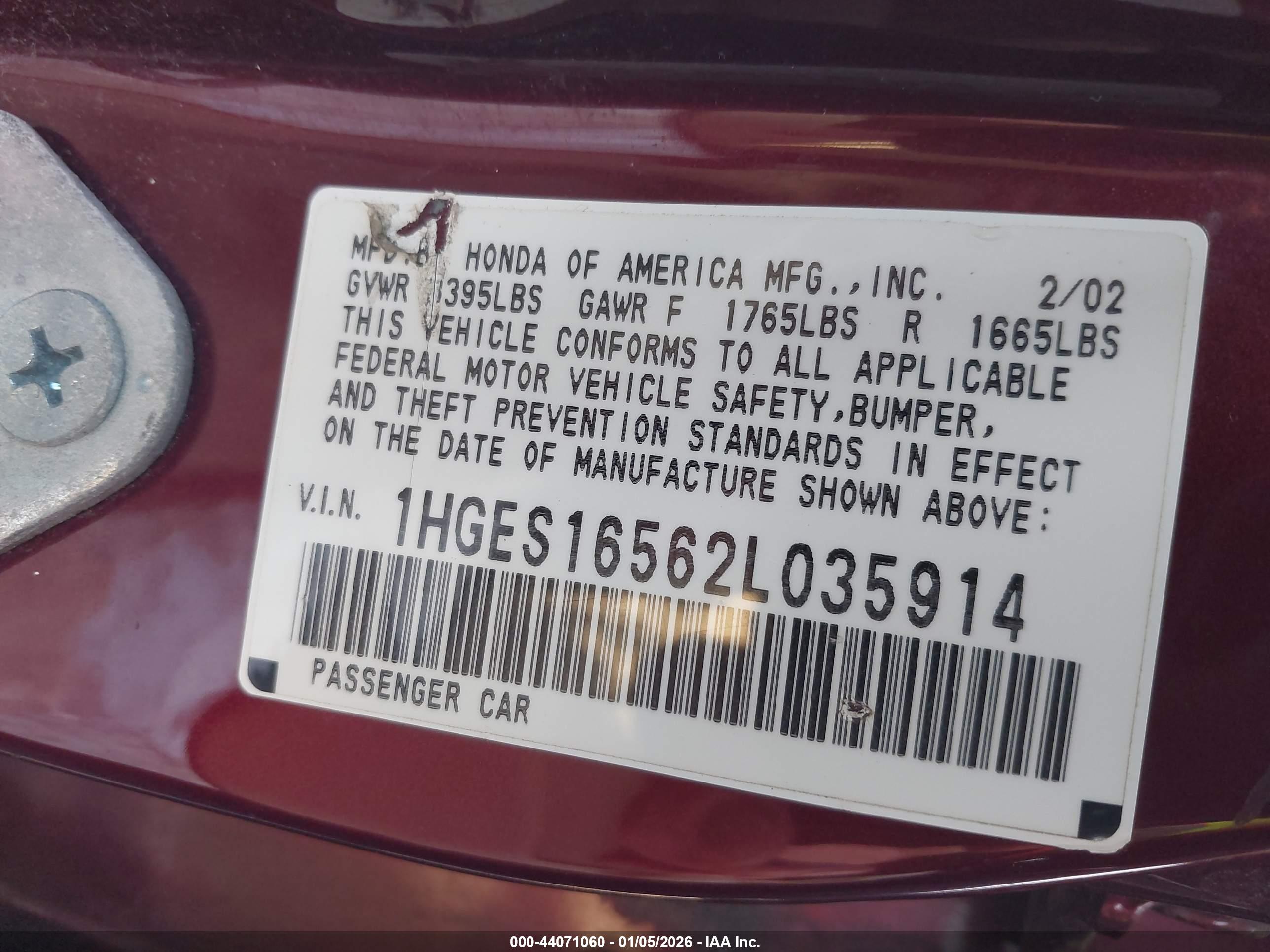 HONDA CIVIC image 9