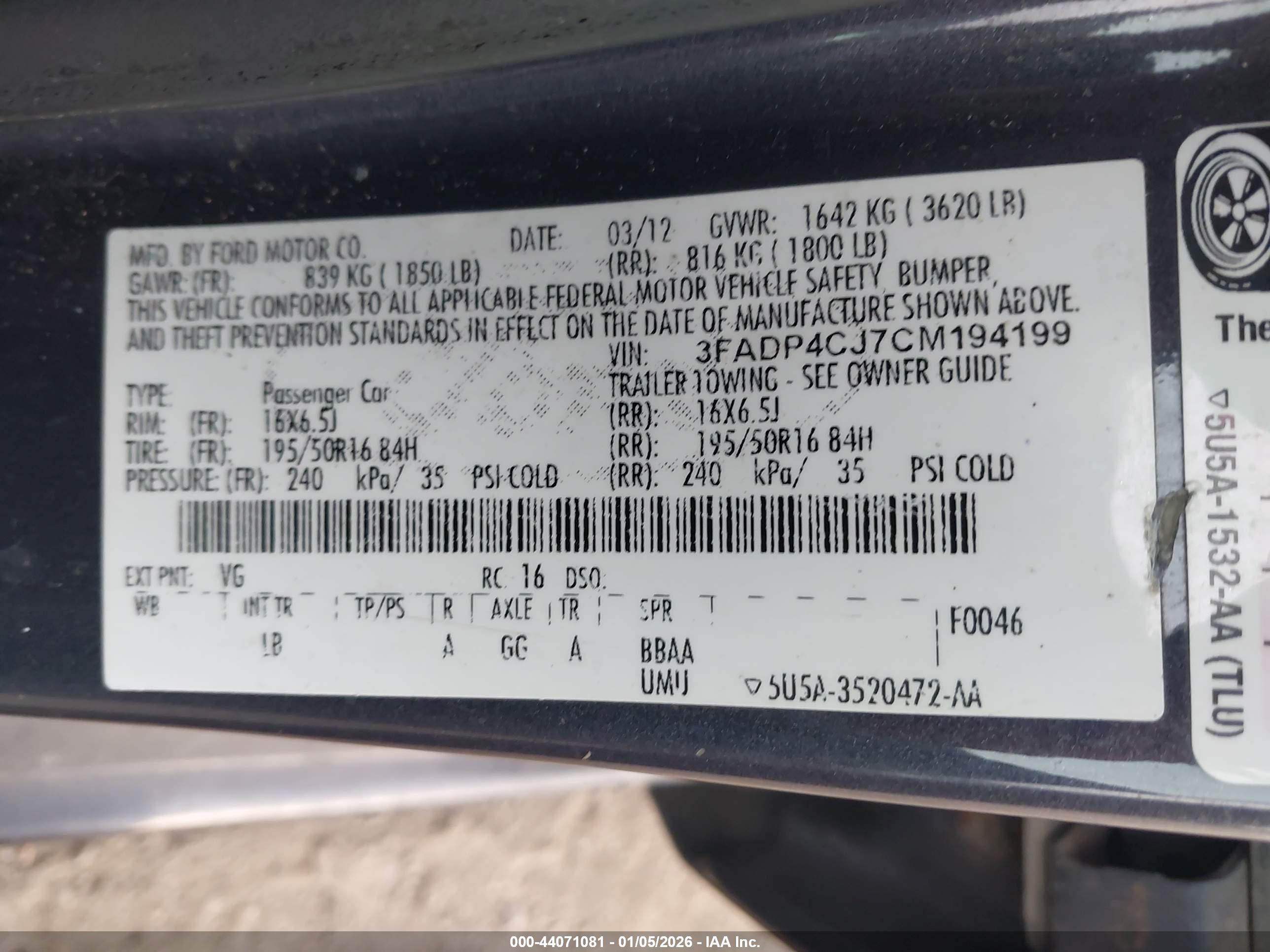 FORD FIESTA image 9