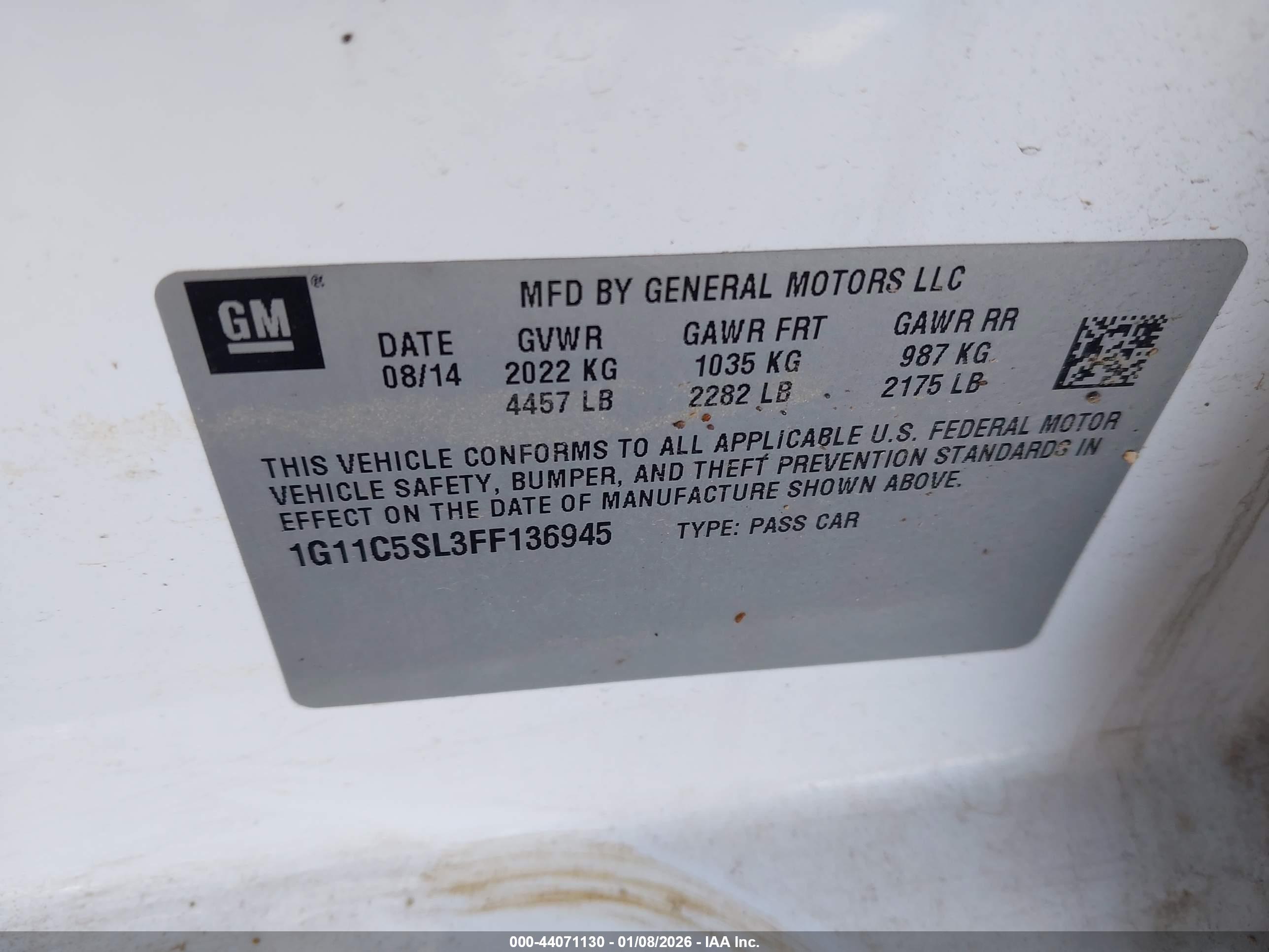 CHEVROLET MALIBU image 9