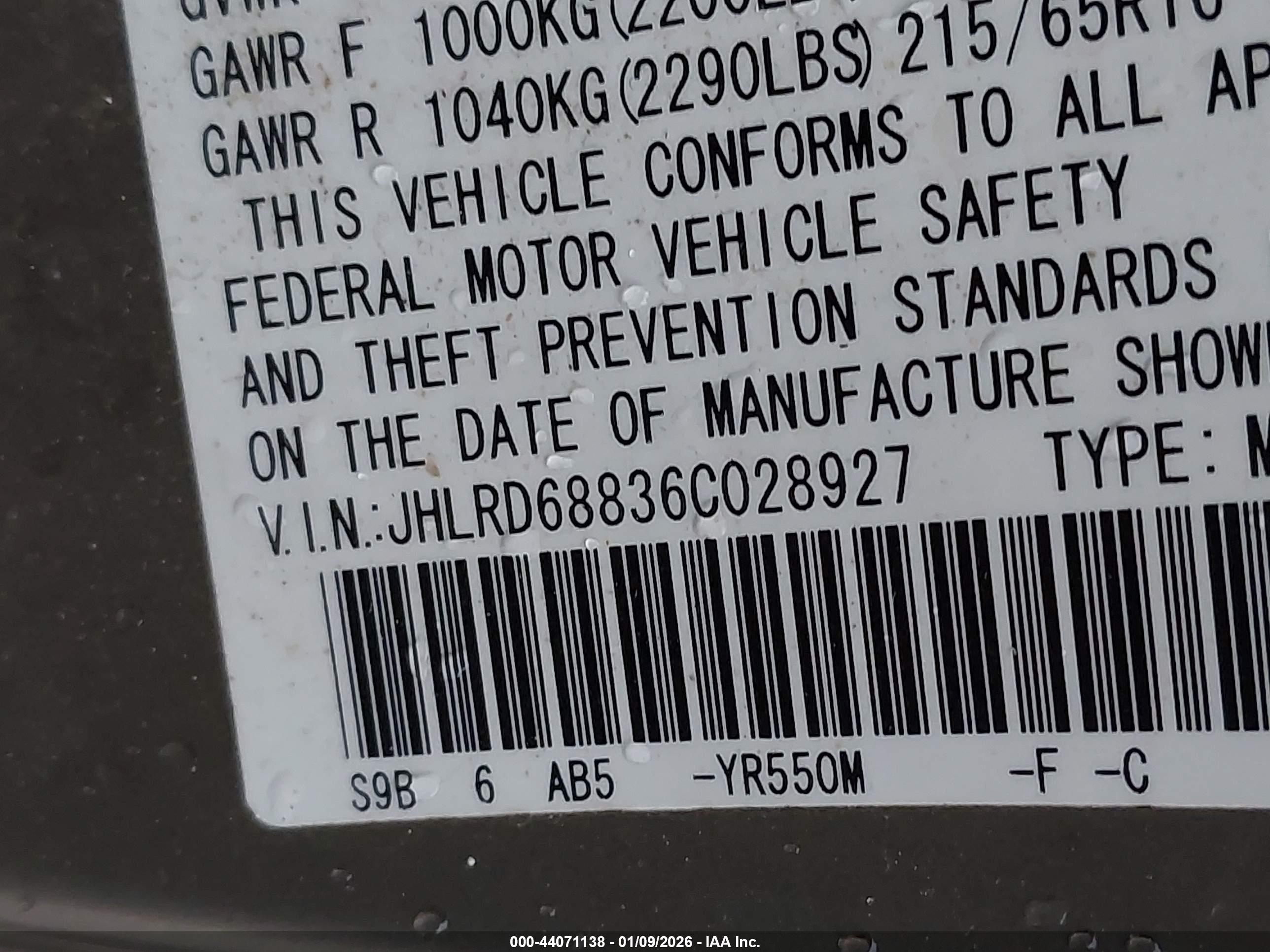 HONDA CR-V image 9