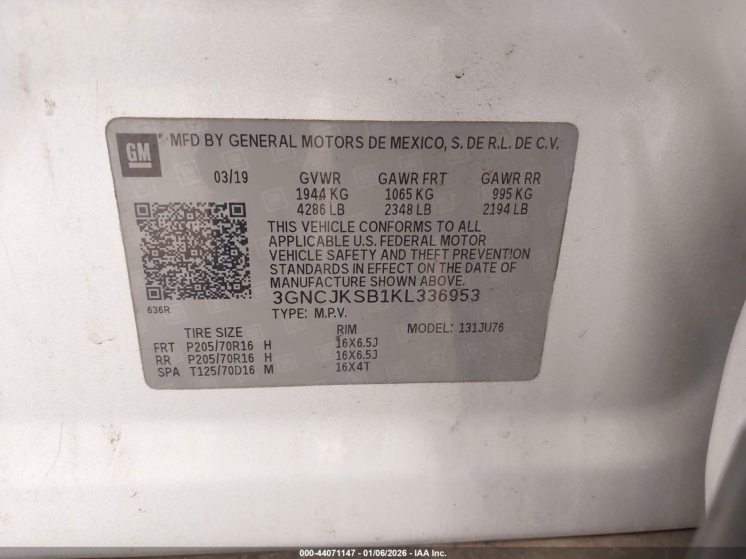 CHEVROLET TRAX image 9