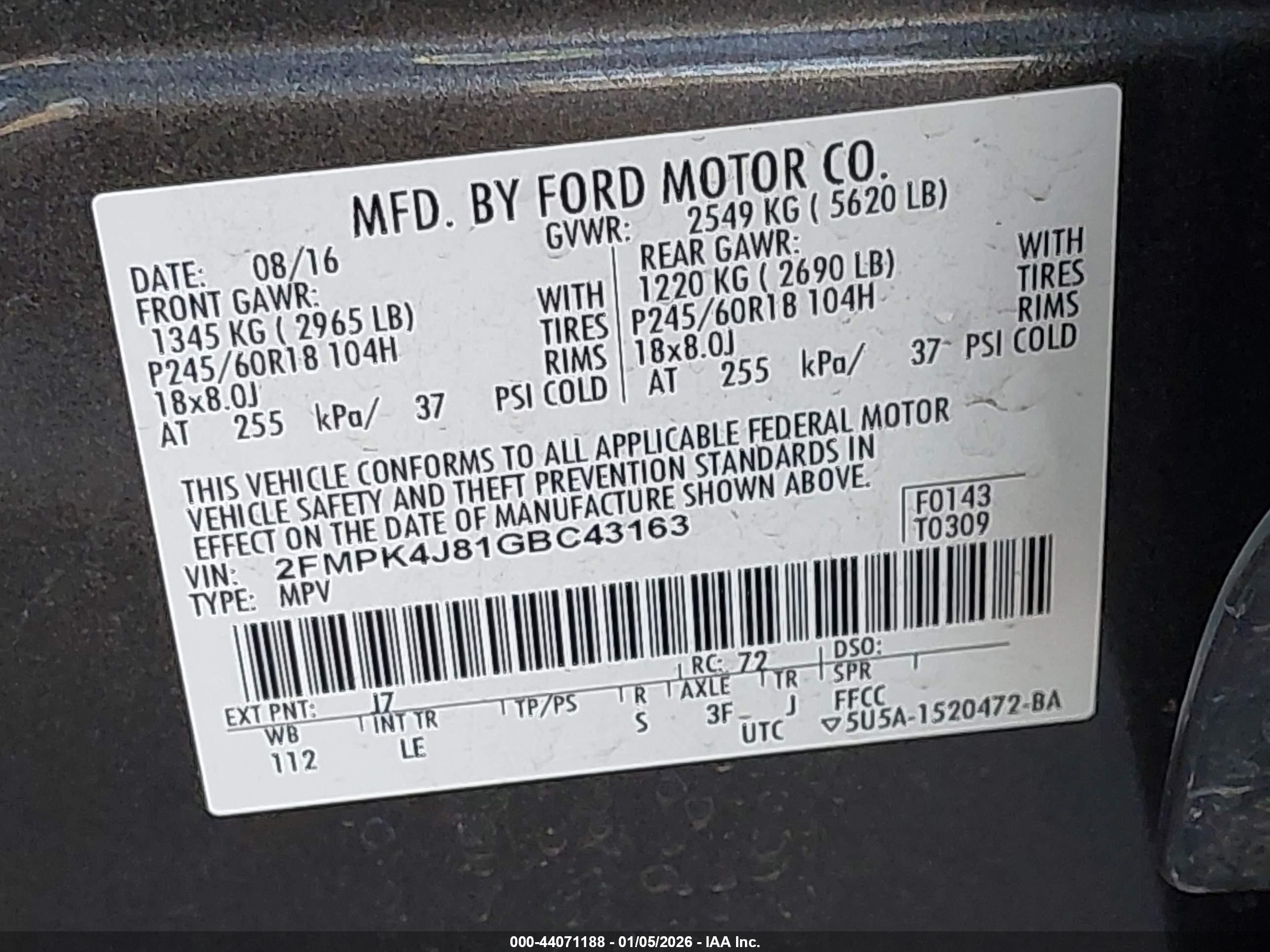 FORD EDGE image 9