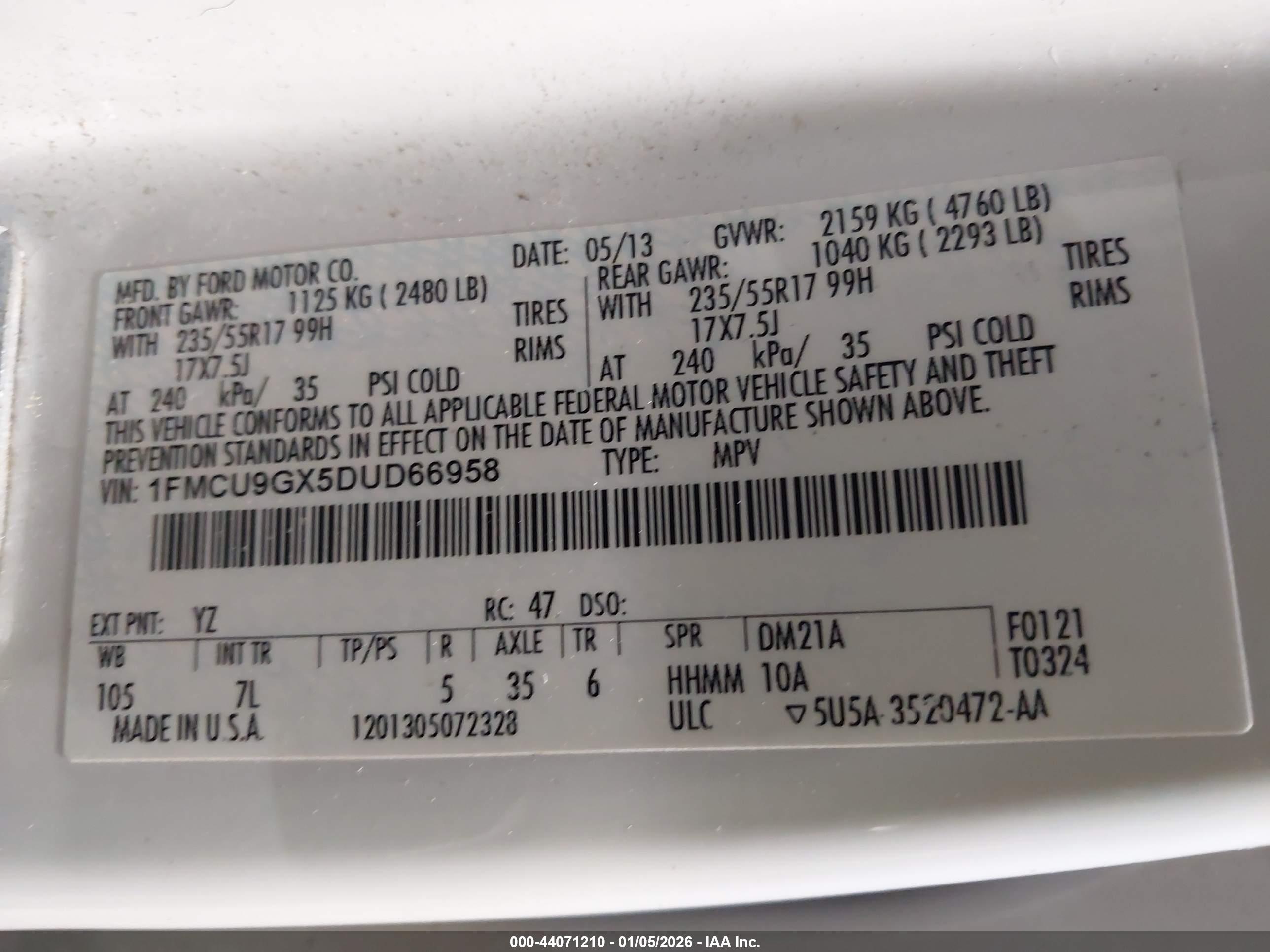 FORD ESCAPE image 9