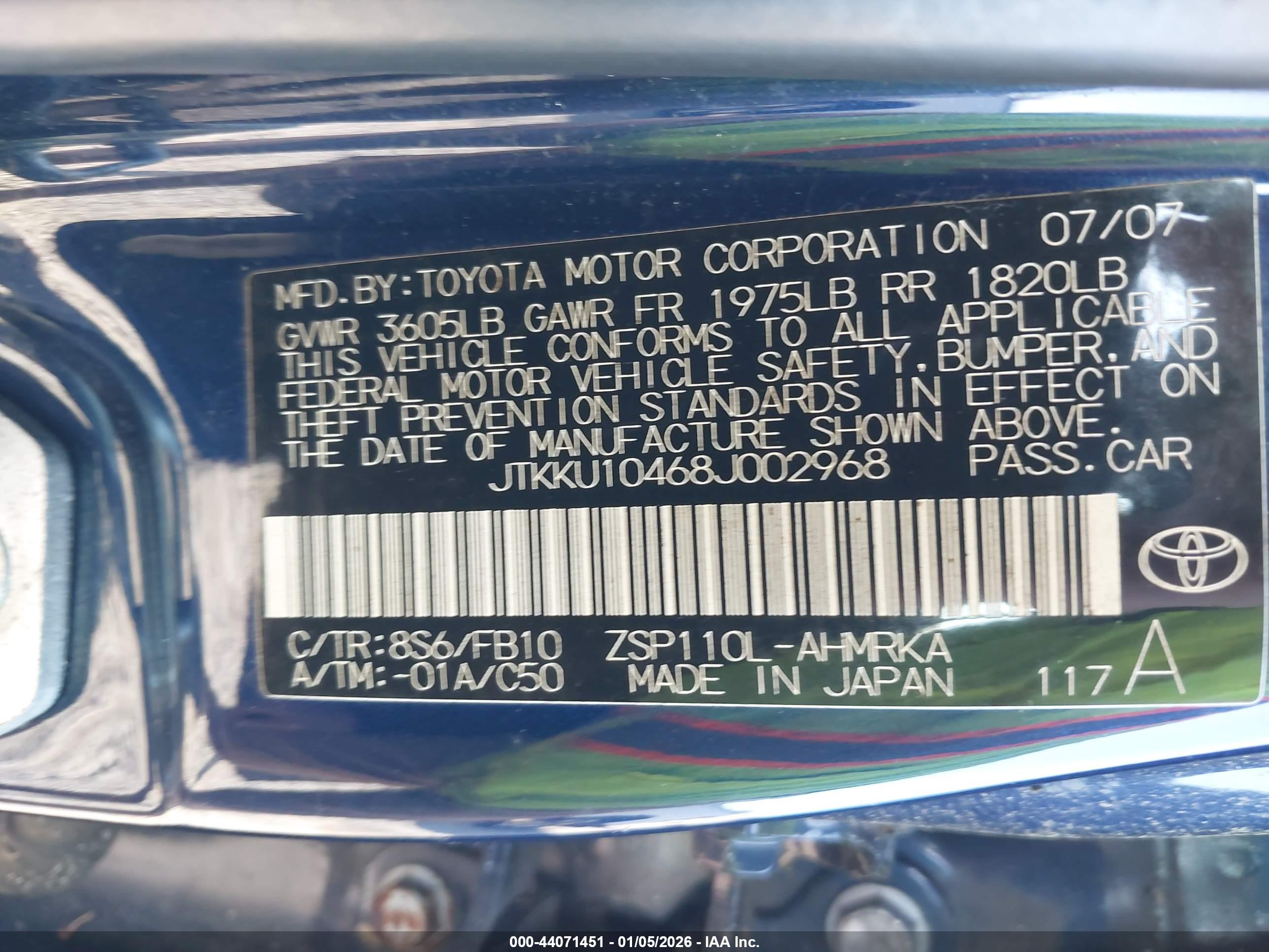 SCION XD image 9