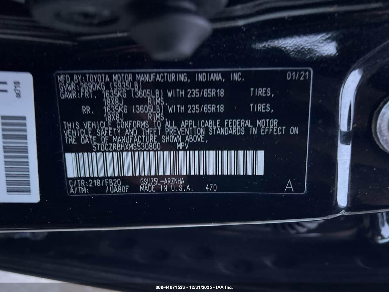 TOYOTA HIGHLANDER image 9