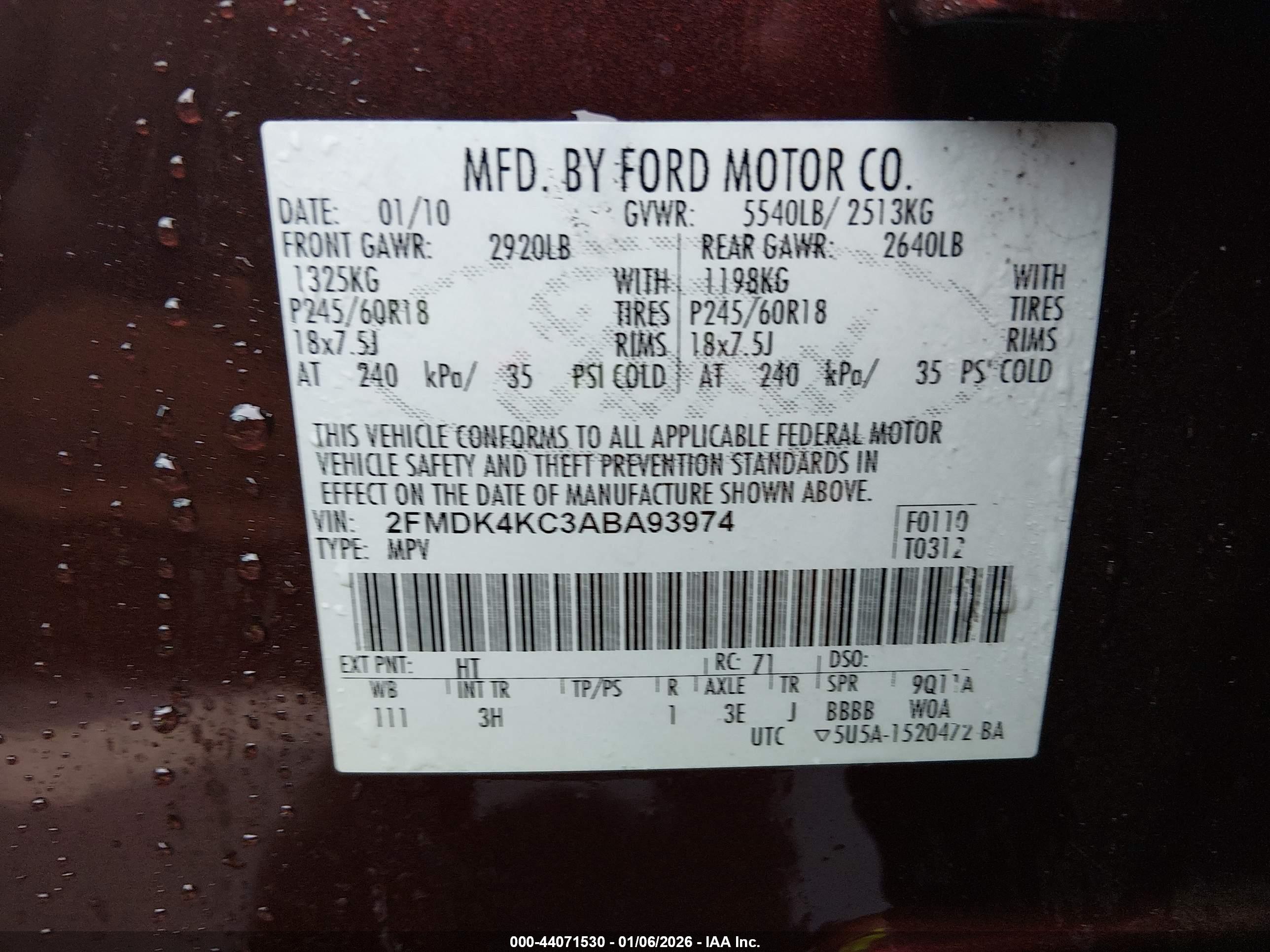 FORD EDGE image 9