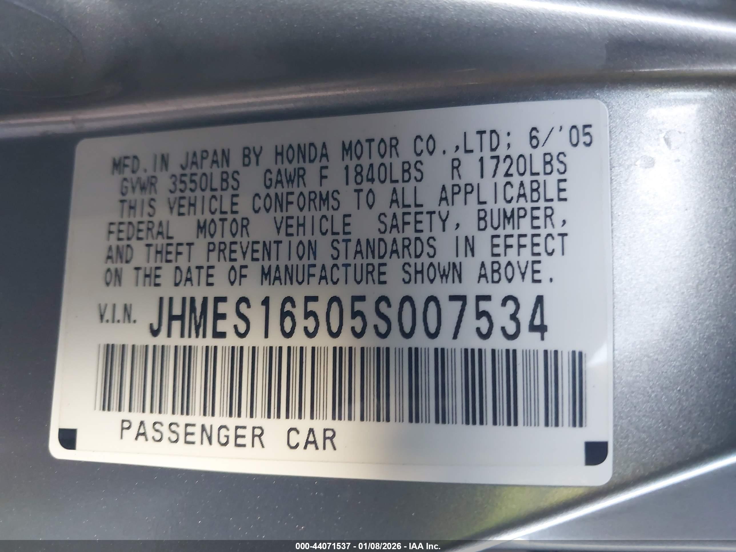 HONDA CIVIC image 9