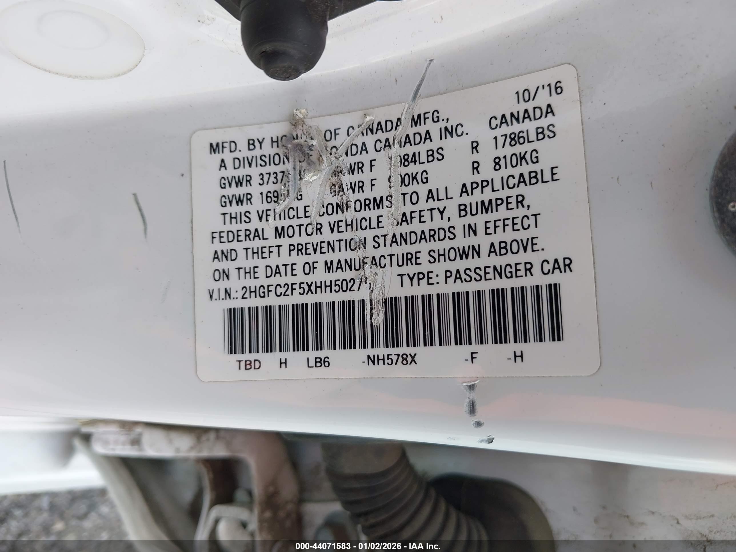 HONDA CIVIC image 9