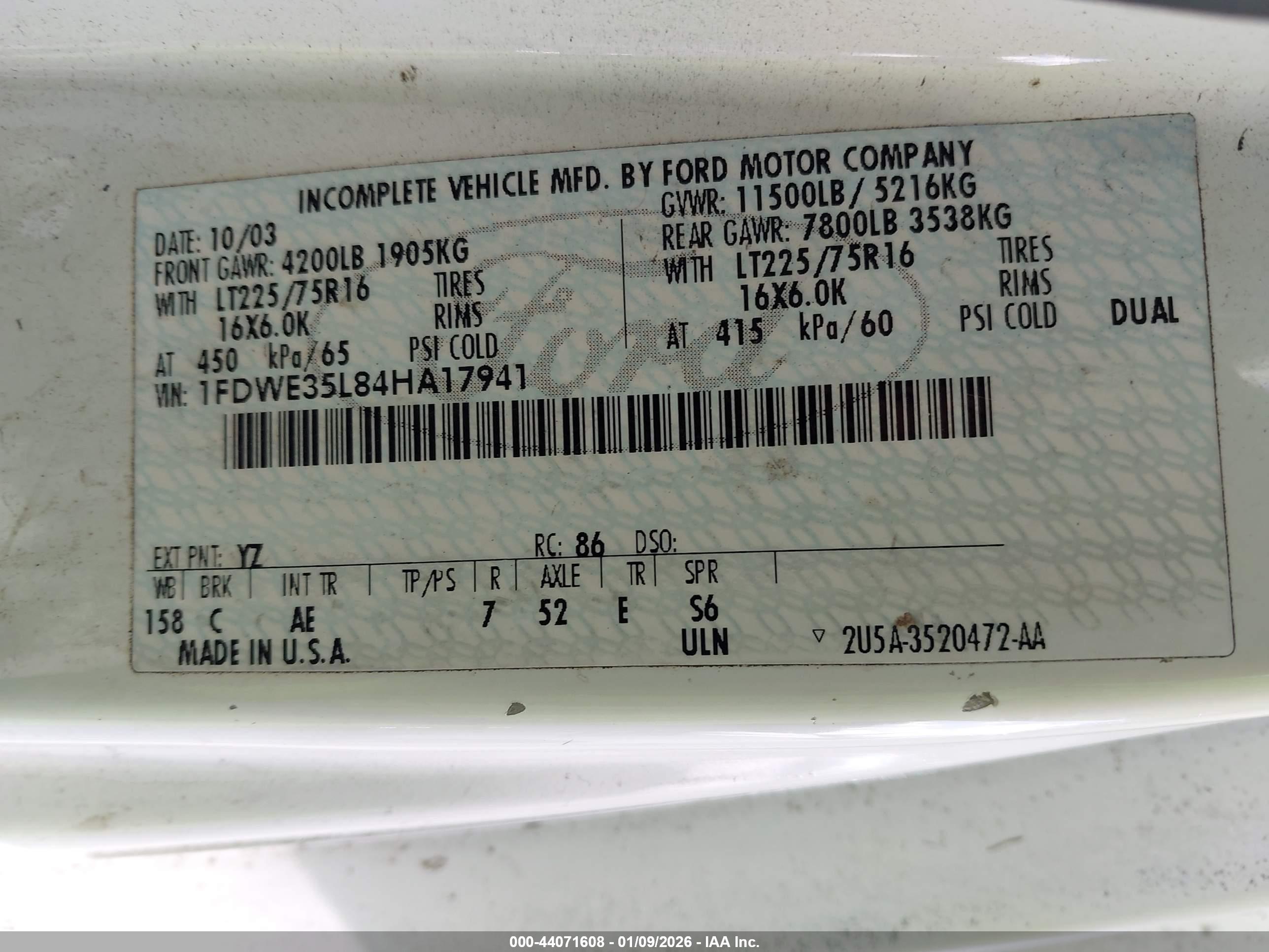 FORD E-350 image 9