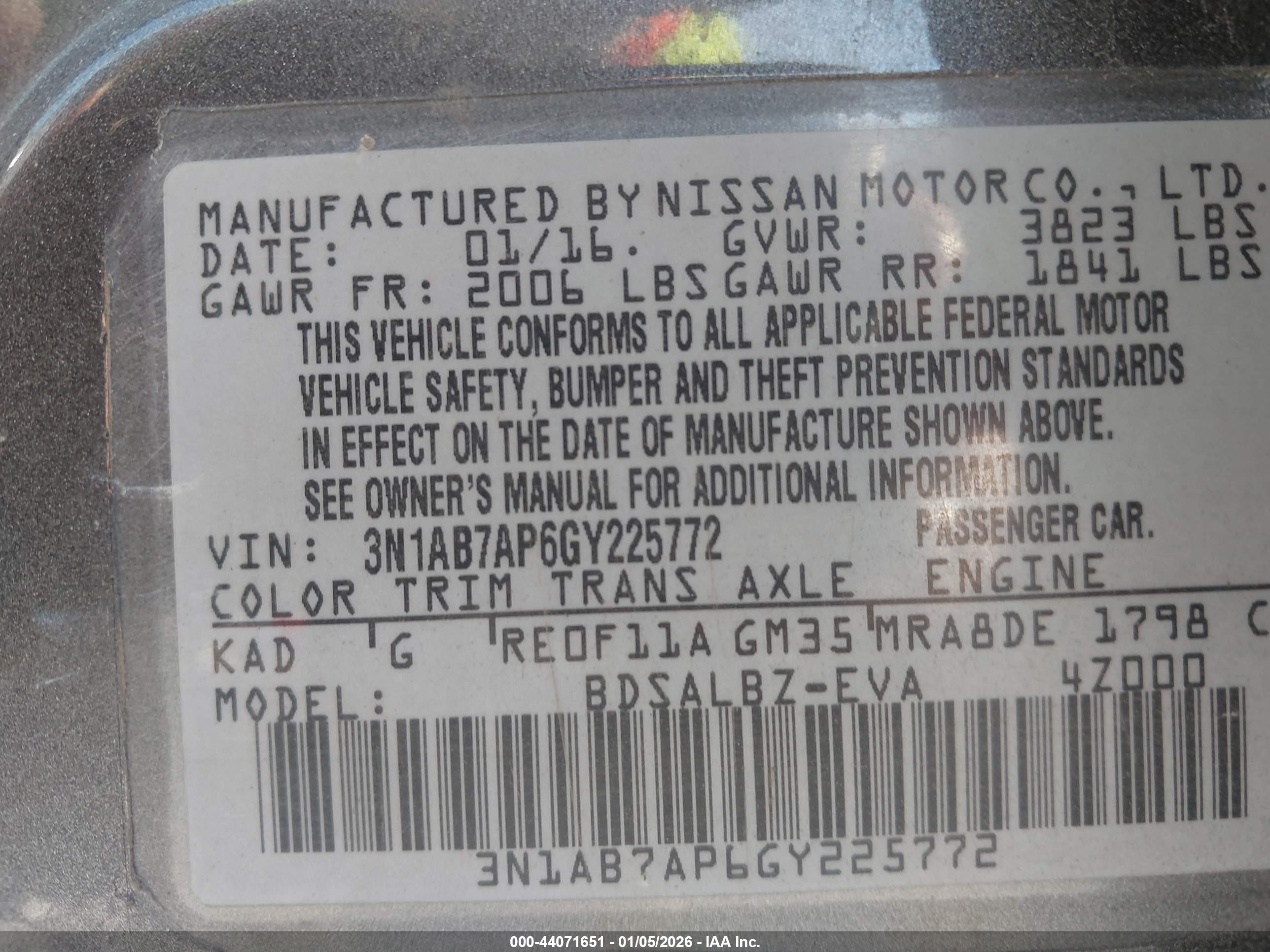 NISSAN SENTRA image 9