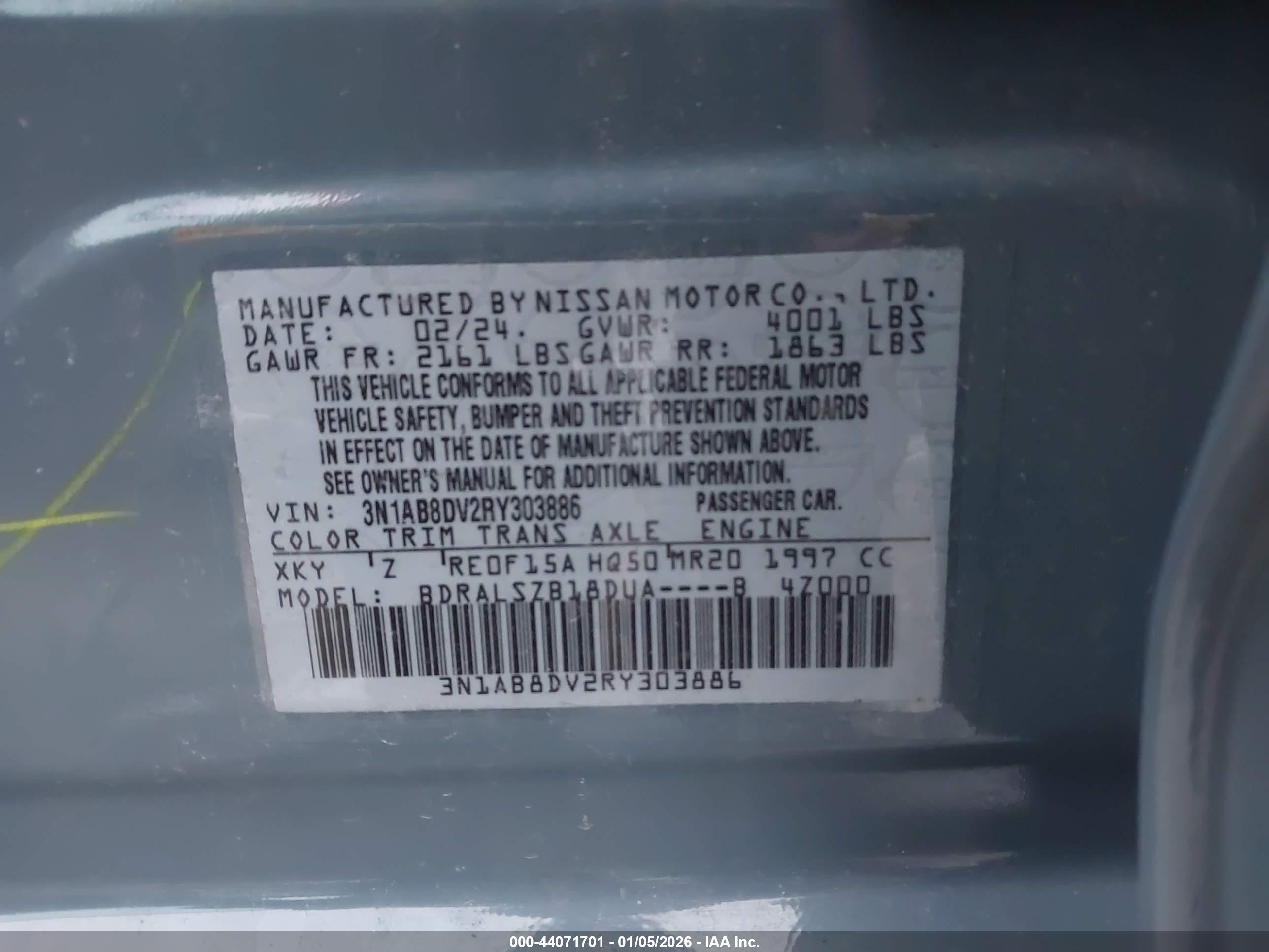 NISSAN SENTRA image 9