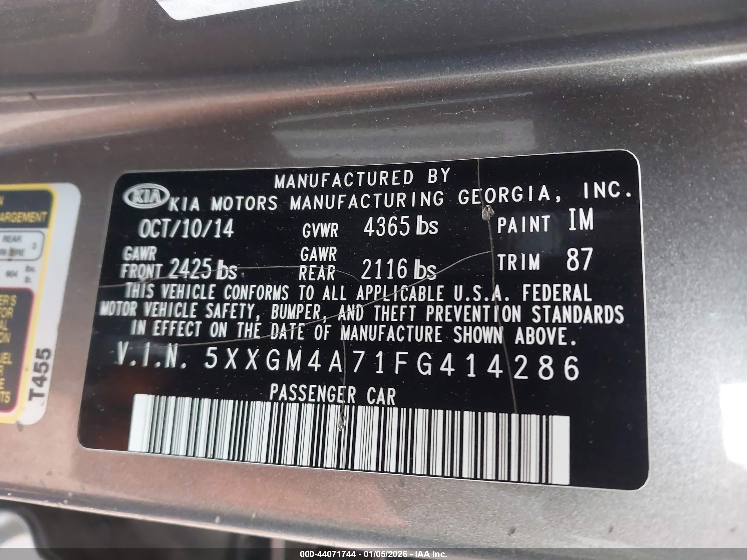 KIA OPTIMA image 9