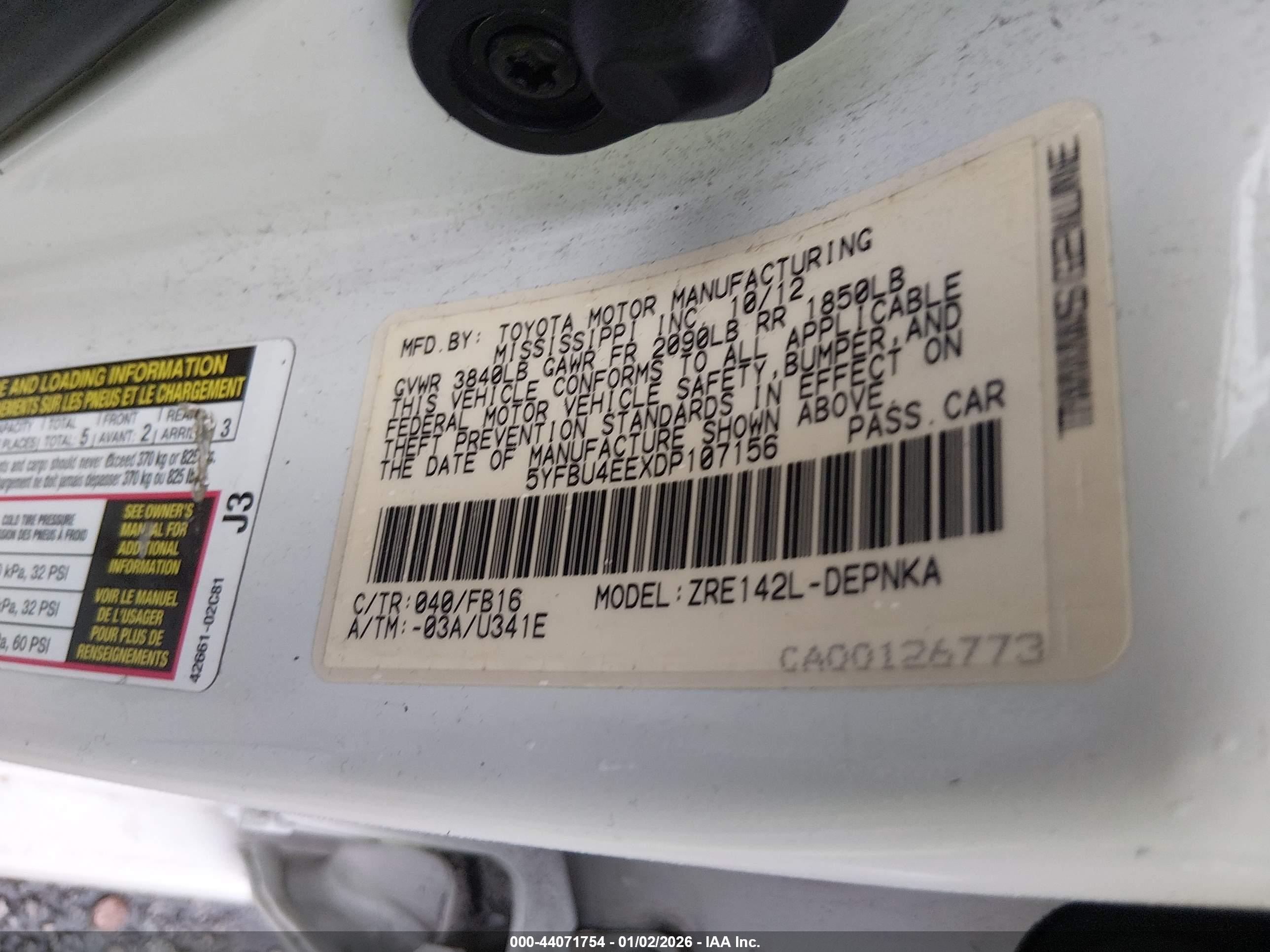 TOYOTA COROLLA image 9