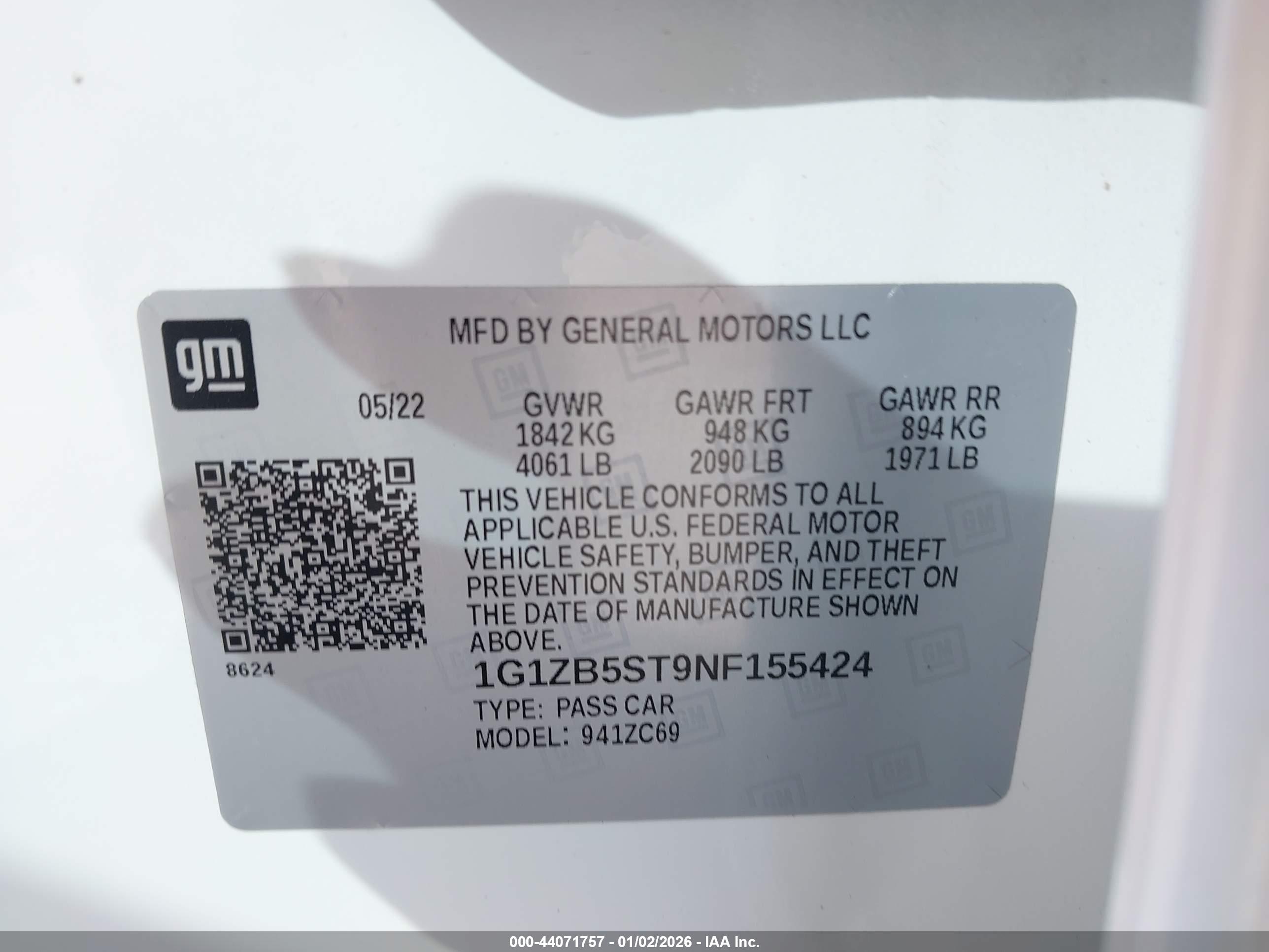 CHEVROLET MALIBU image 9