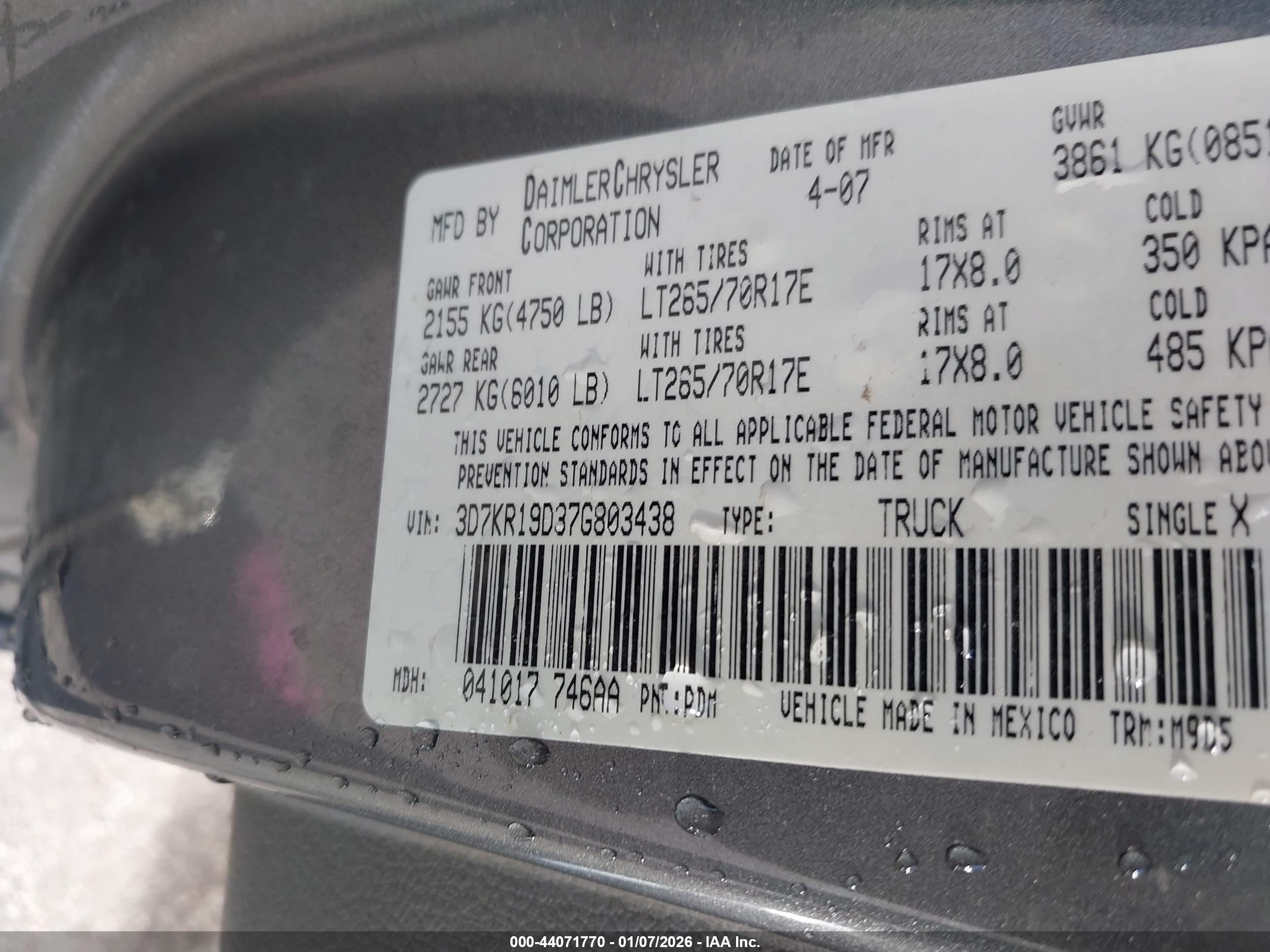 DODGE RAM image 9