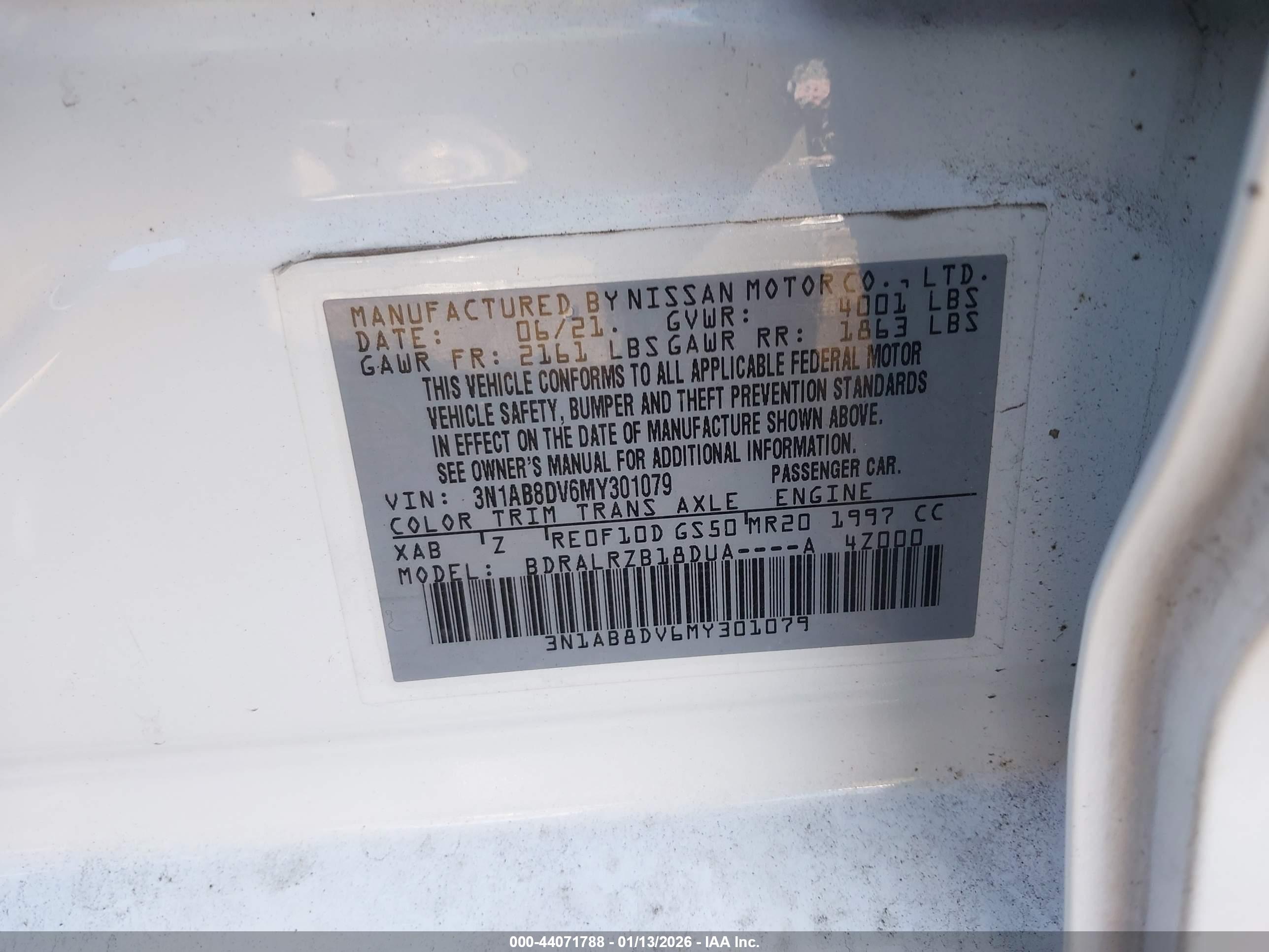 NISSAN SENTRA image 9