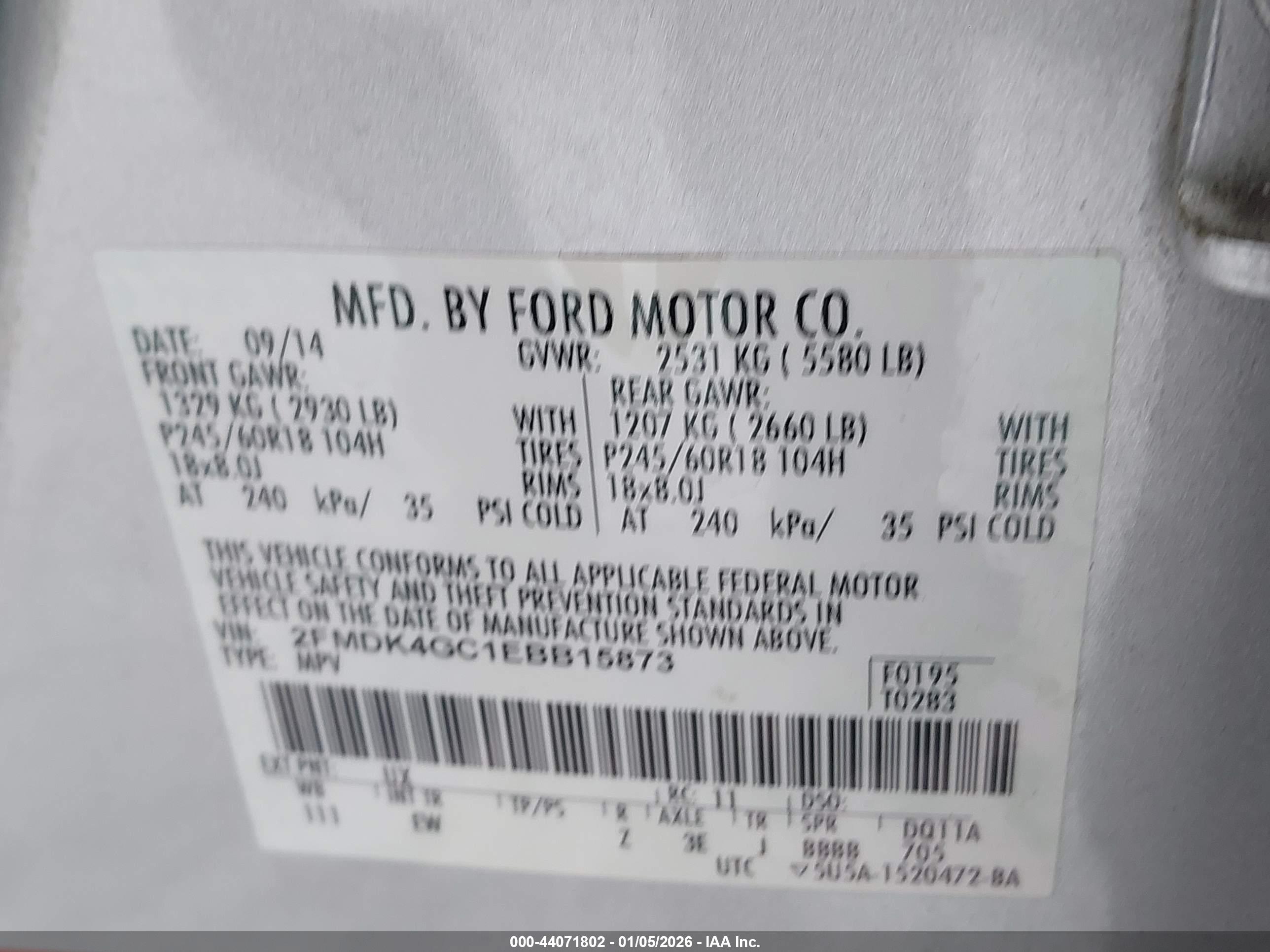 FORD EDGE image 9