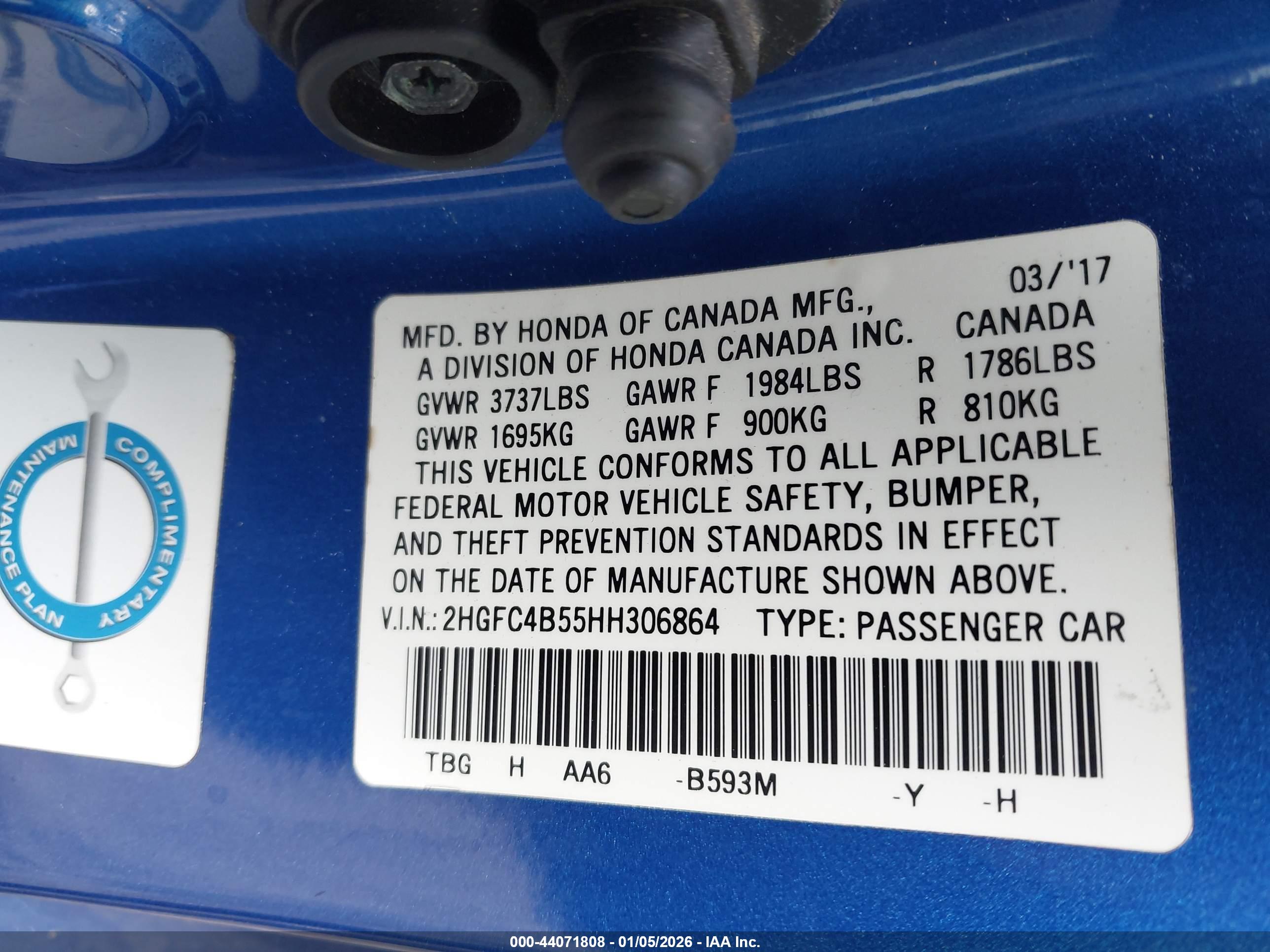 HONDA CIVIC image 9