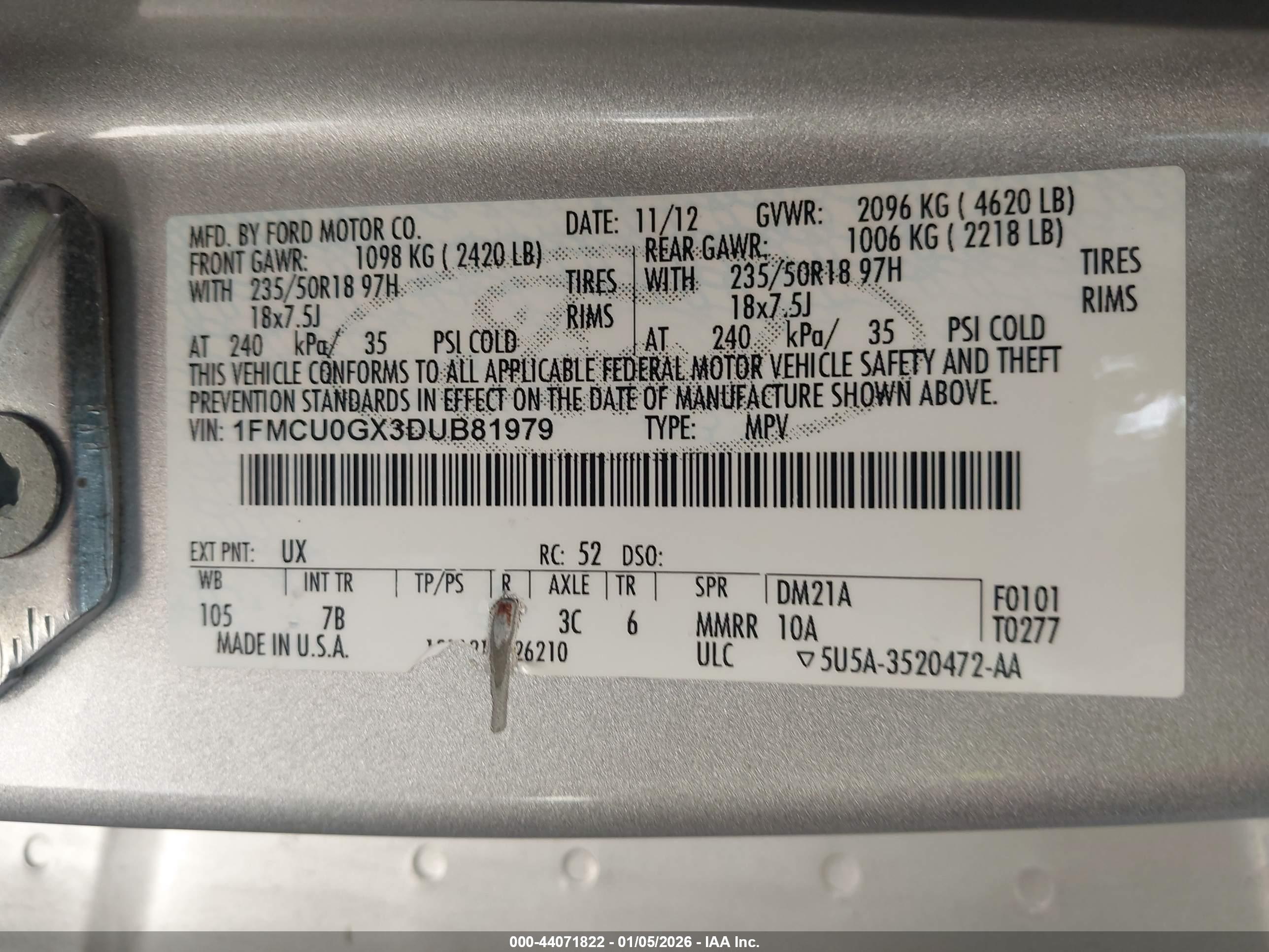 FORD ESCAPE image 9