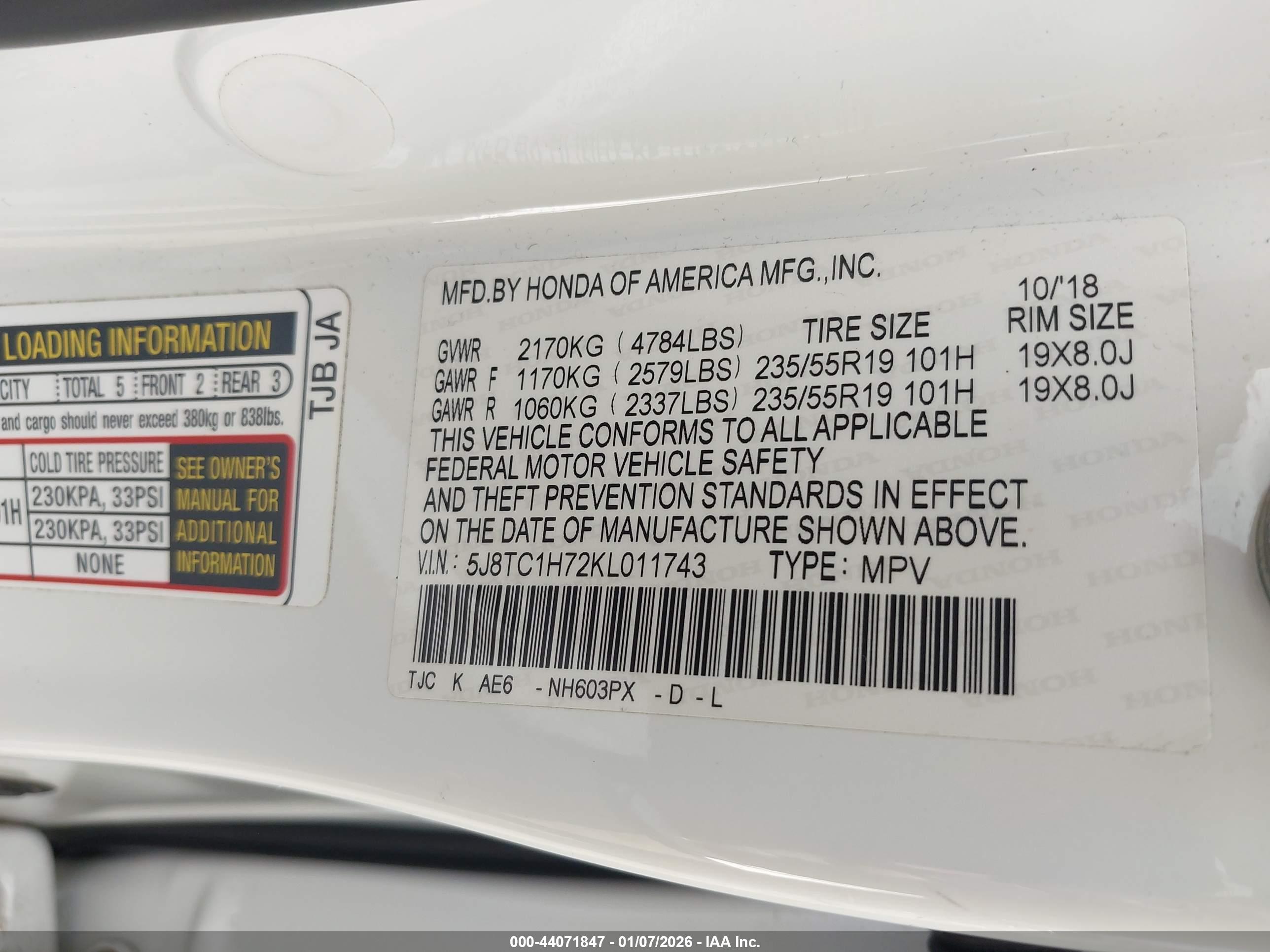 ACURA RDX image 9