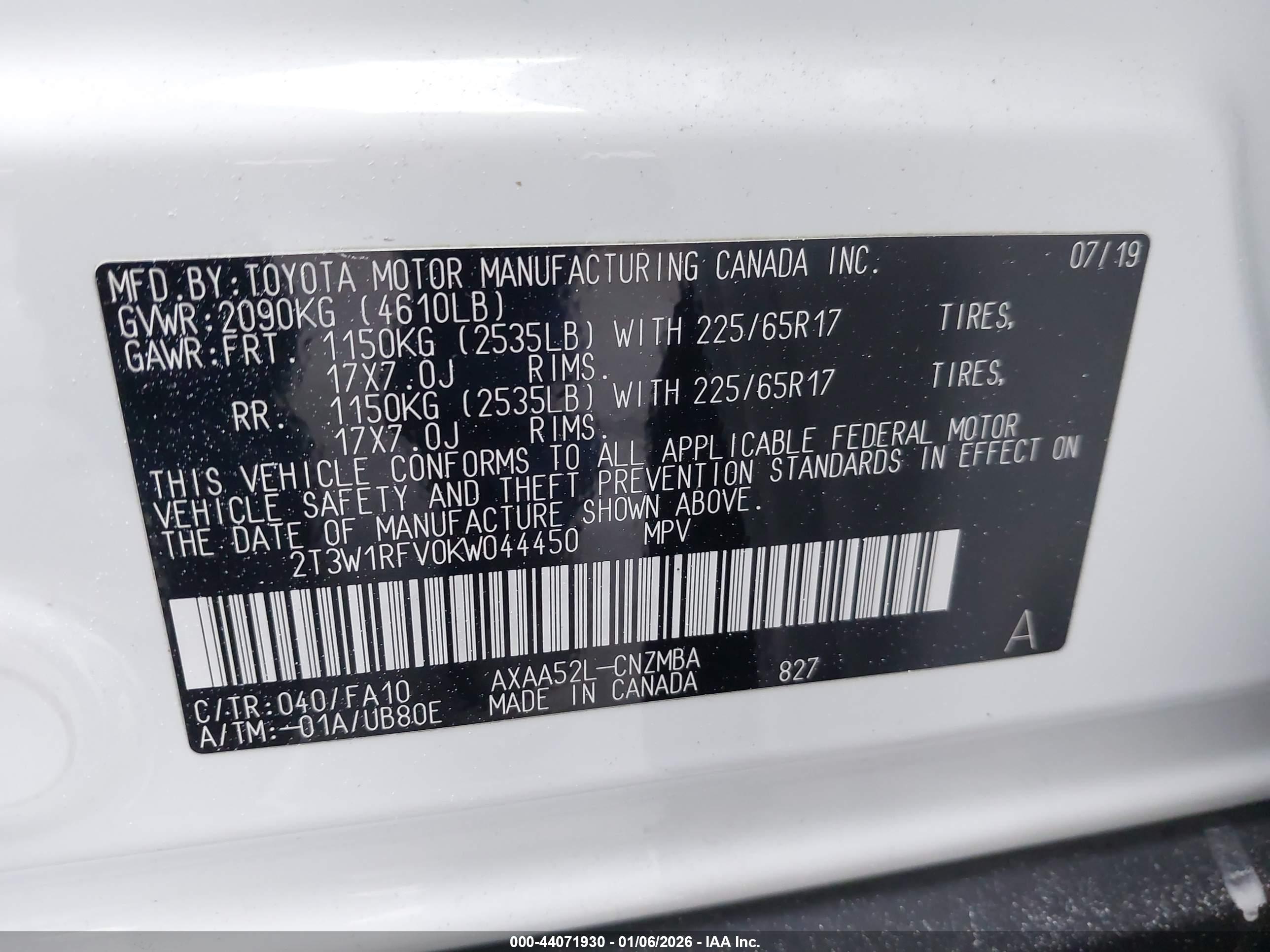 TOYOTA RAV4 image 9
