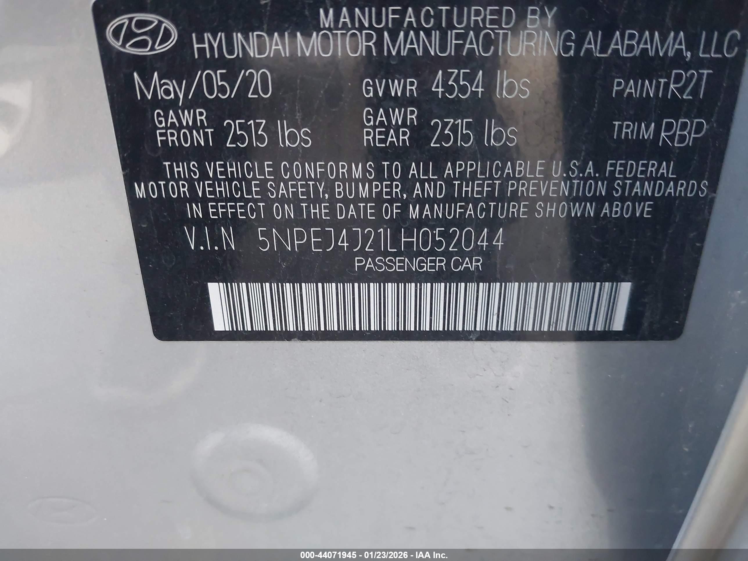 HYUNDAI SONATA image 9