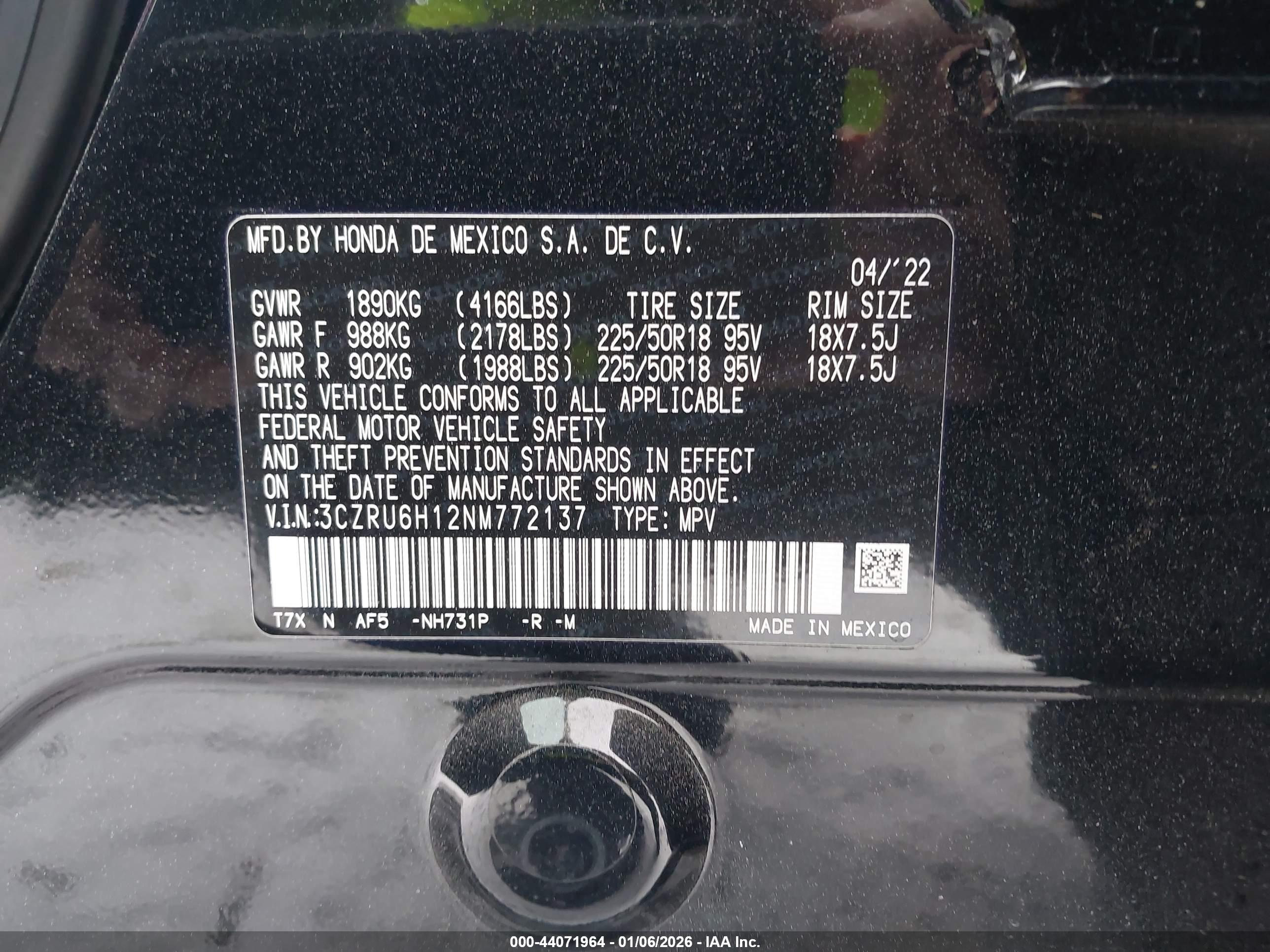 HONDA HR-V image 9