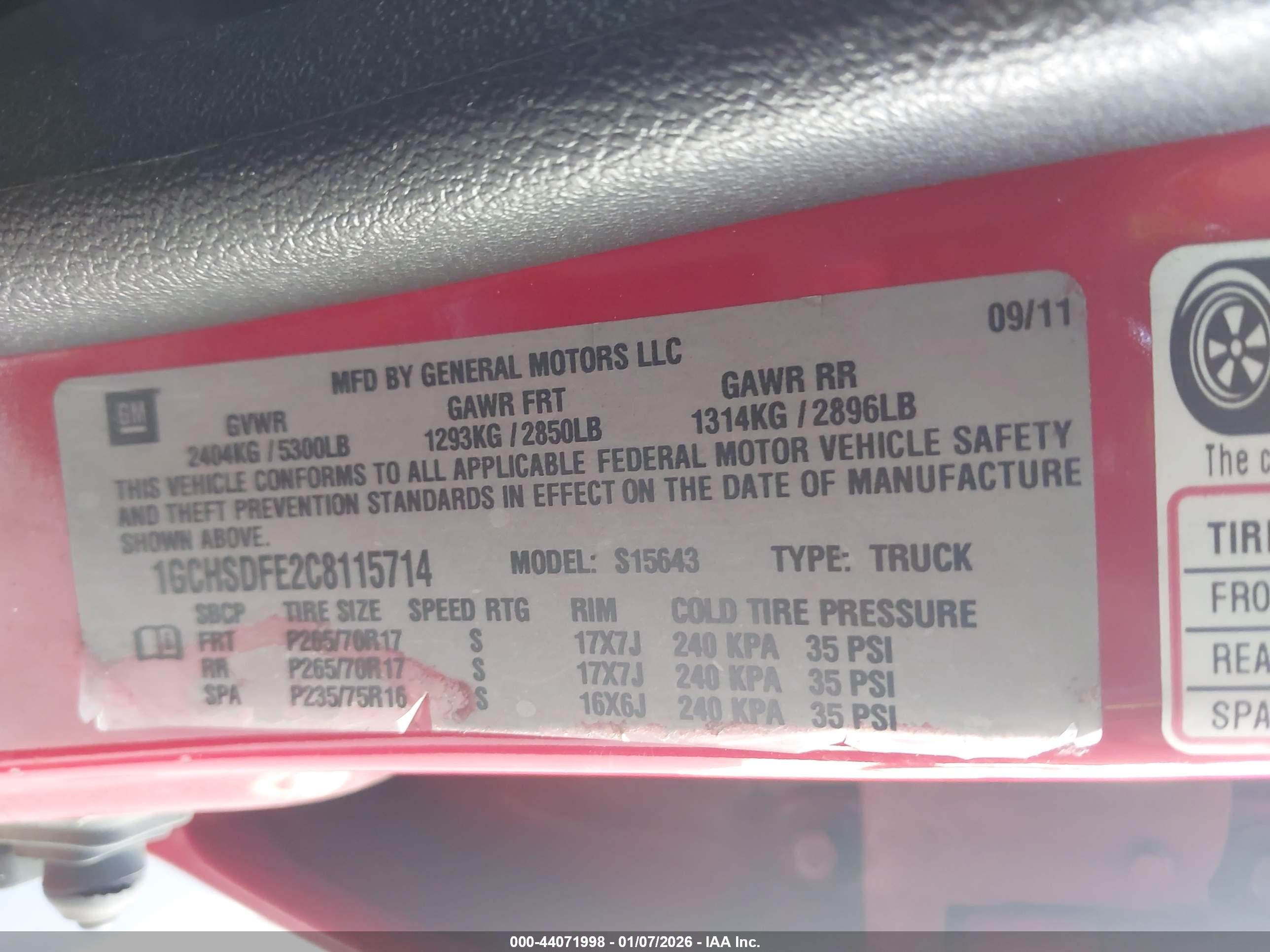 CHEVROLET COLORADO image 9