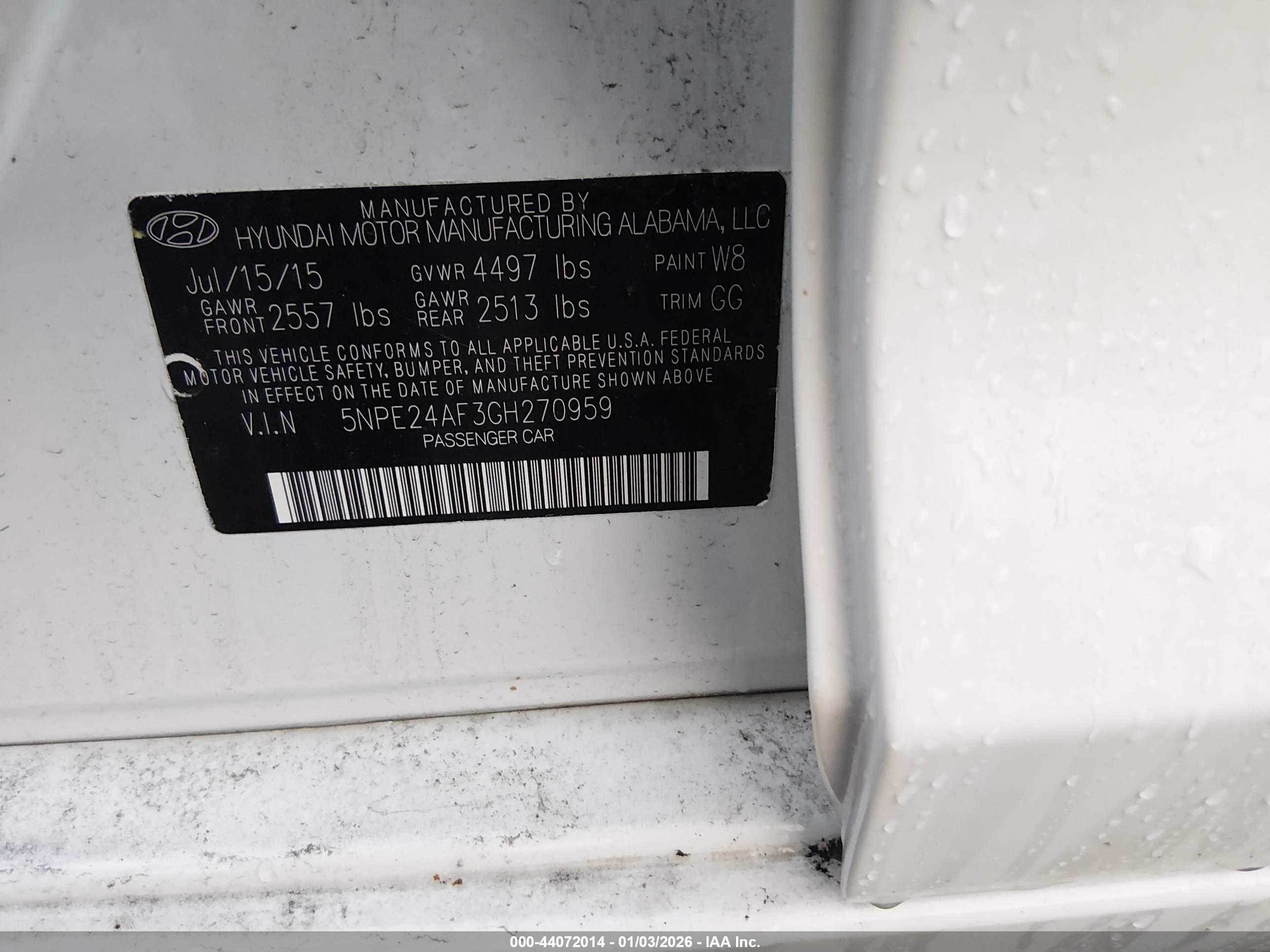 HYUNDAI SONATA image 9