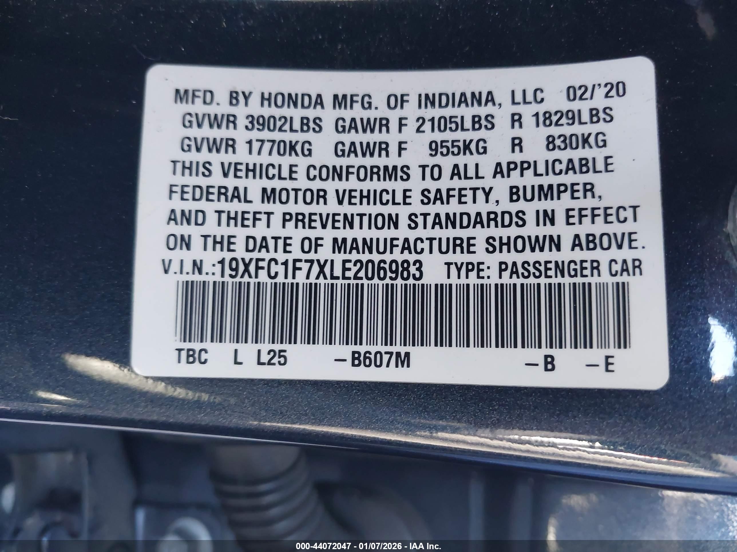 HONDA CIVIC image 9
