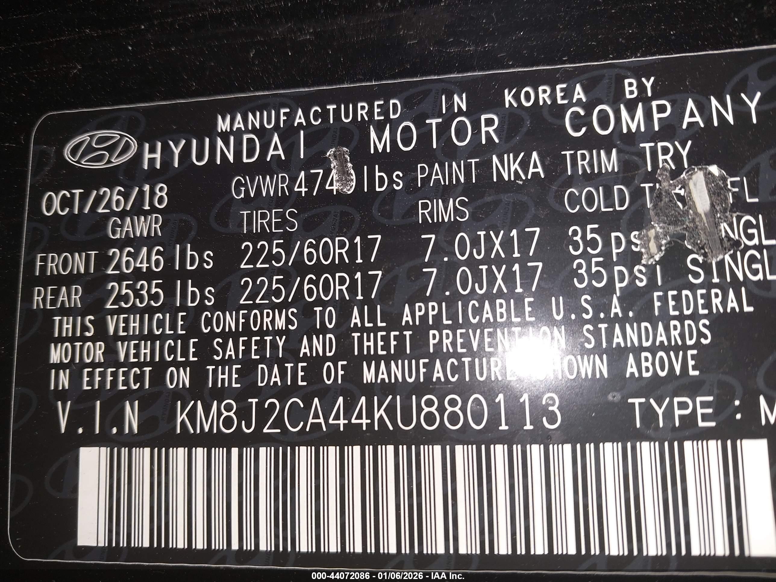HYUNDAI TUCSON image 9