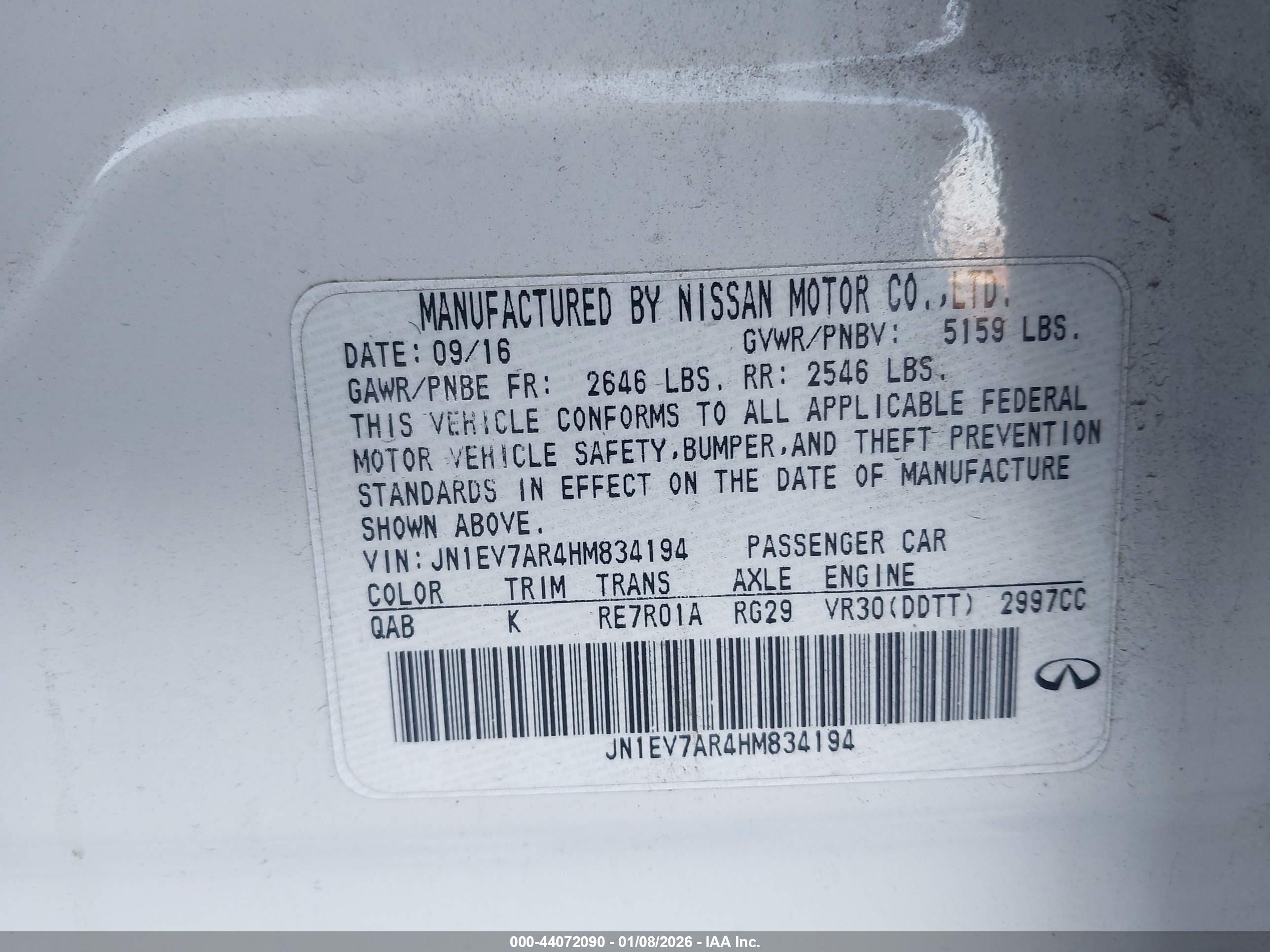 INFINITI Q50 image 9