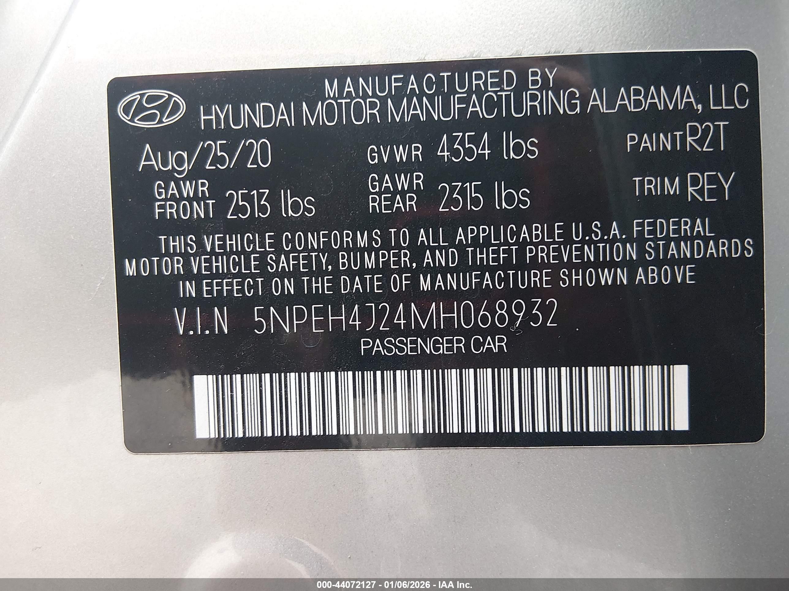 HYUNDAI SONATA image 9