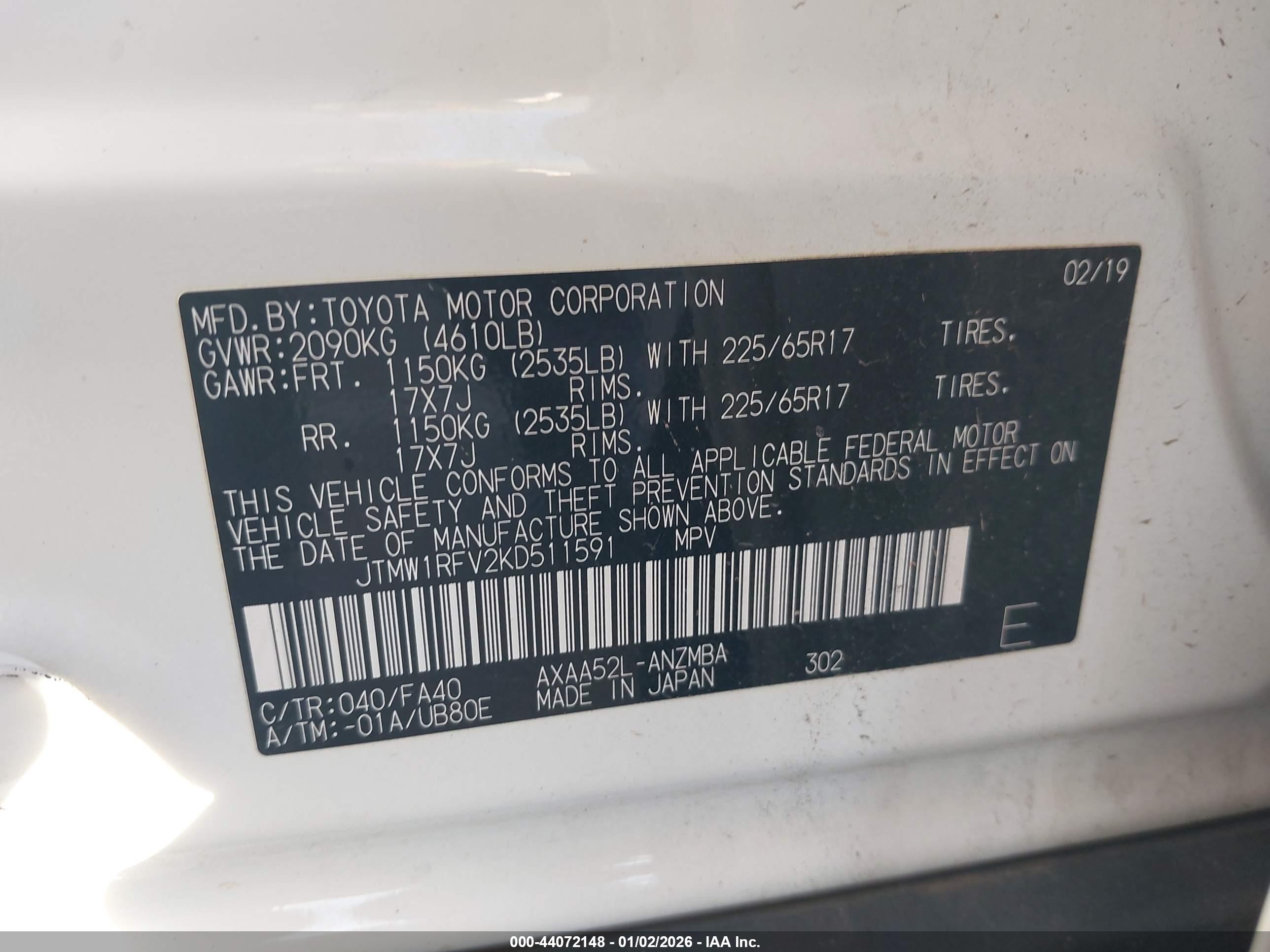 TOYOTA RAV4 image 9