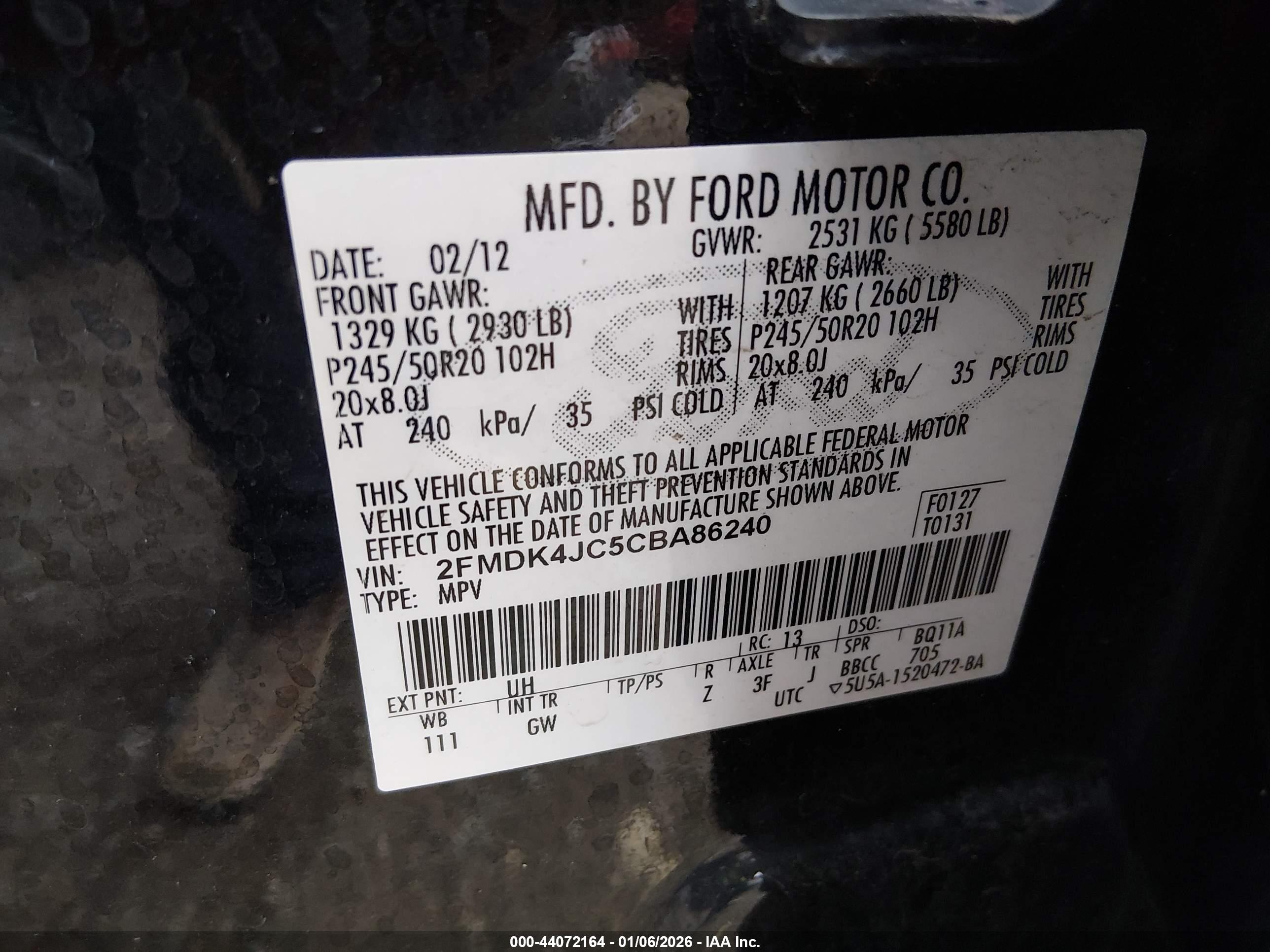 FORD EDGE image 9