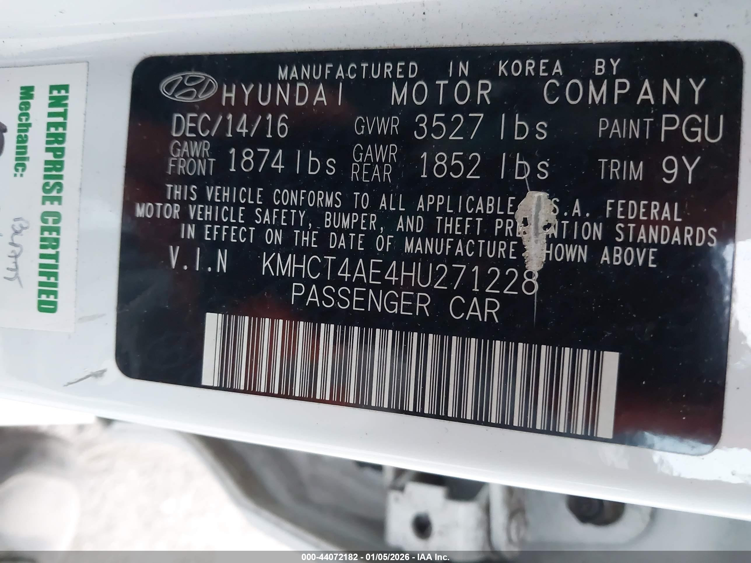 HYUNDAI ACCENT image 9
