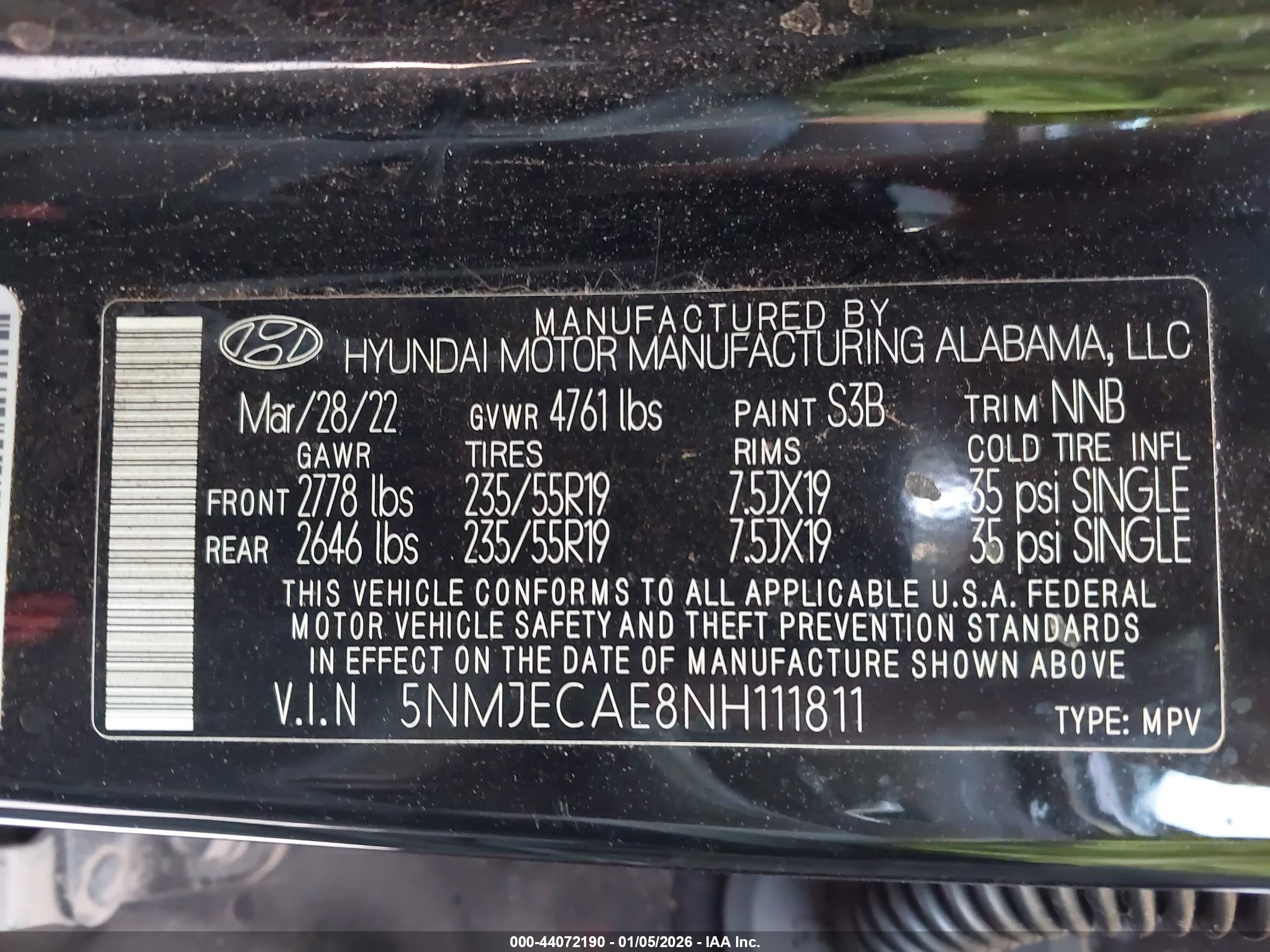 HYUNDAI TUCSON image 9