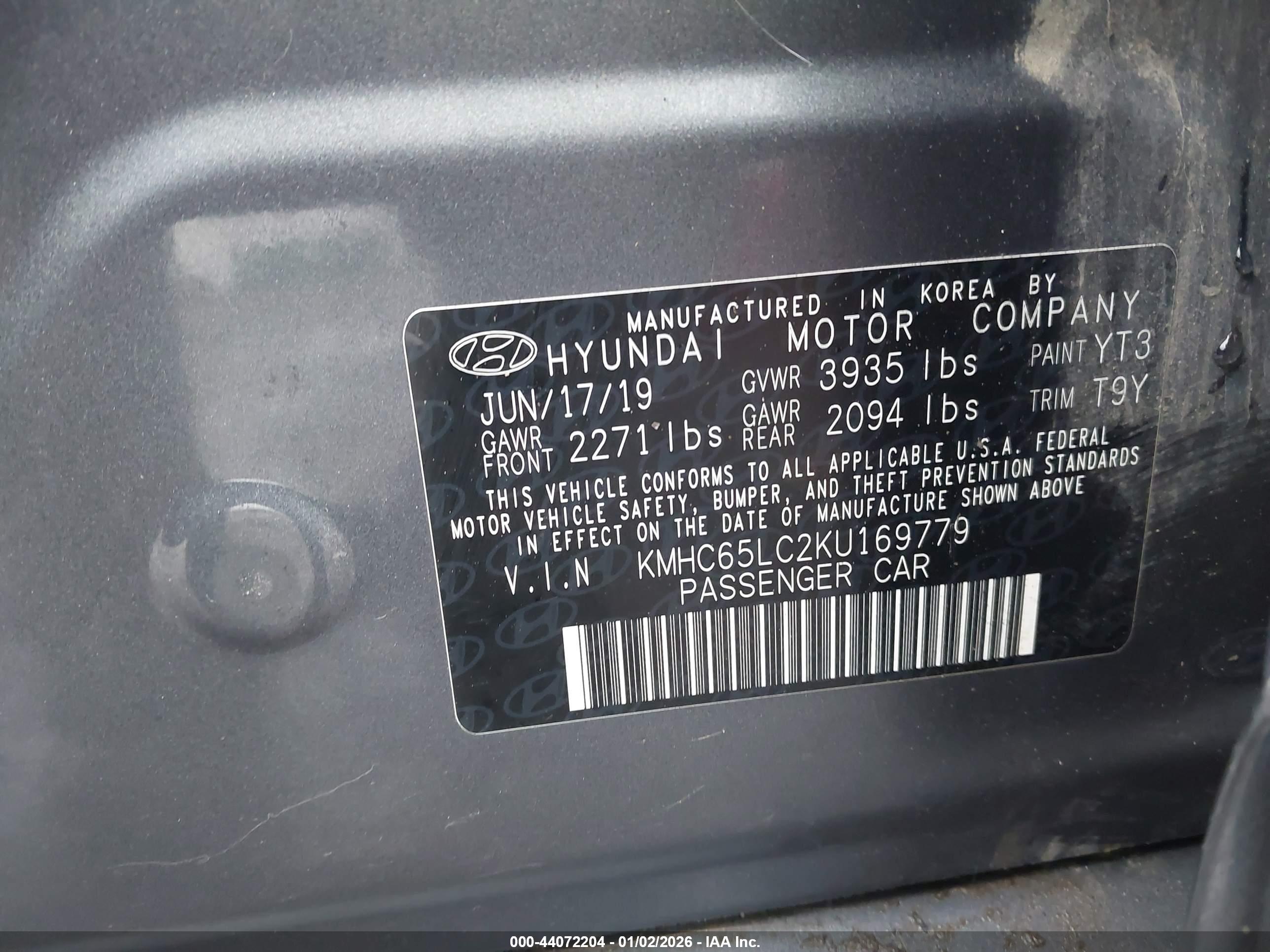 HYUNDAI IONIQ image 9