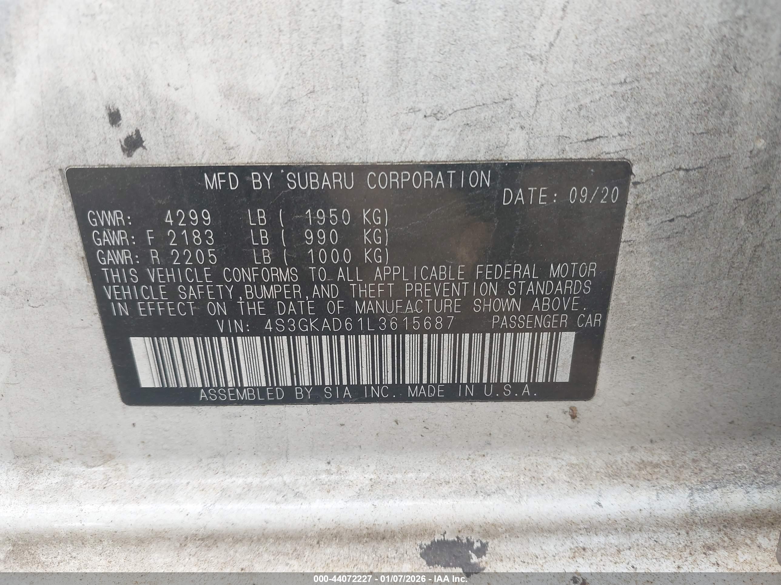 SUBARU IMPREZA image 9