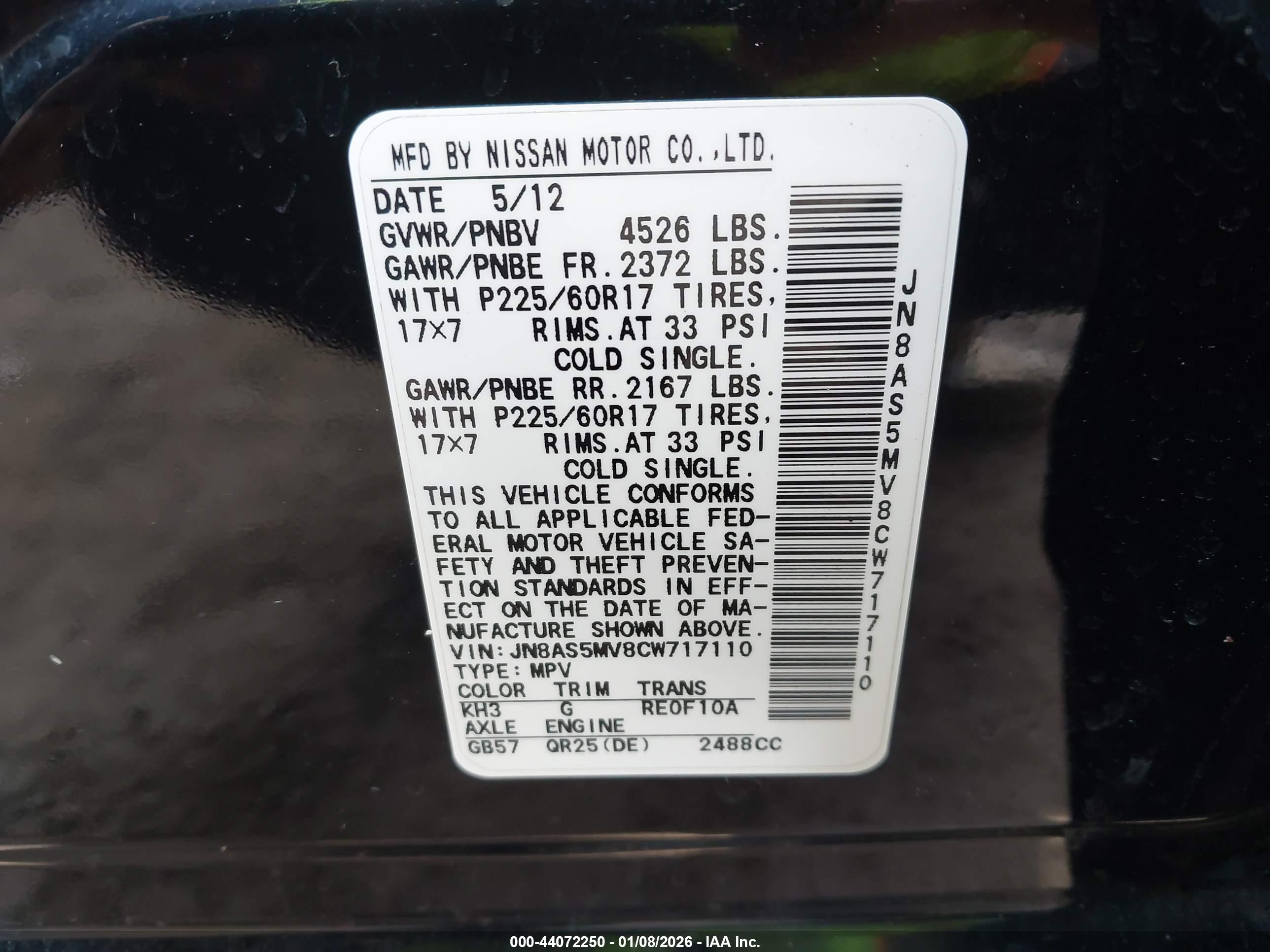 NISSAN ROGUE image 9