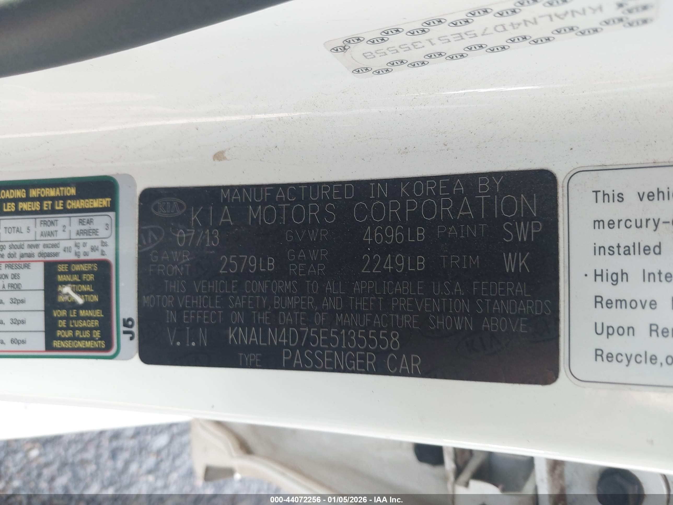 KIA CADENZA image 9