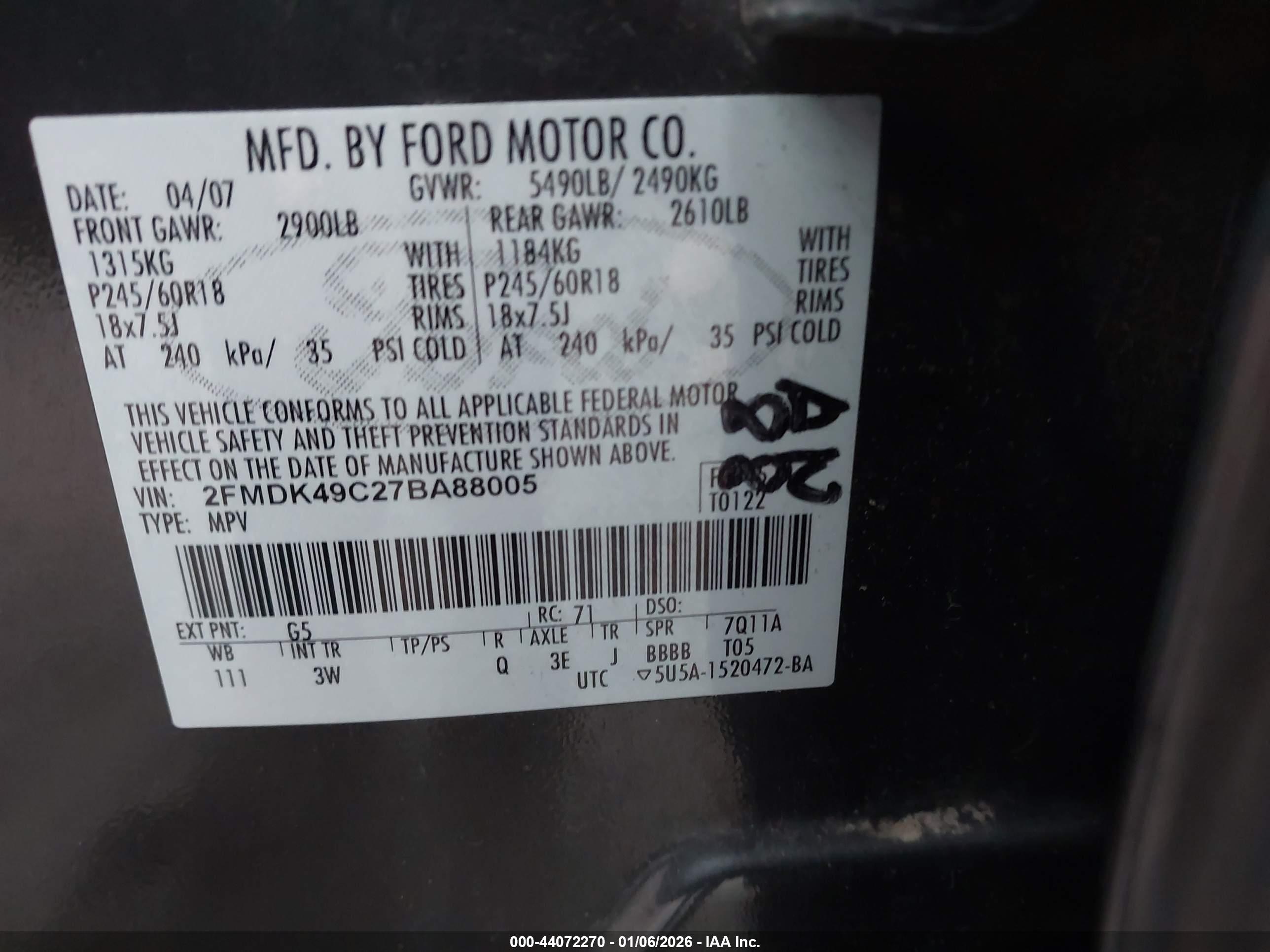 FORD EDGE image 9
