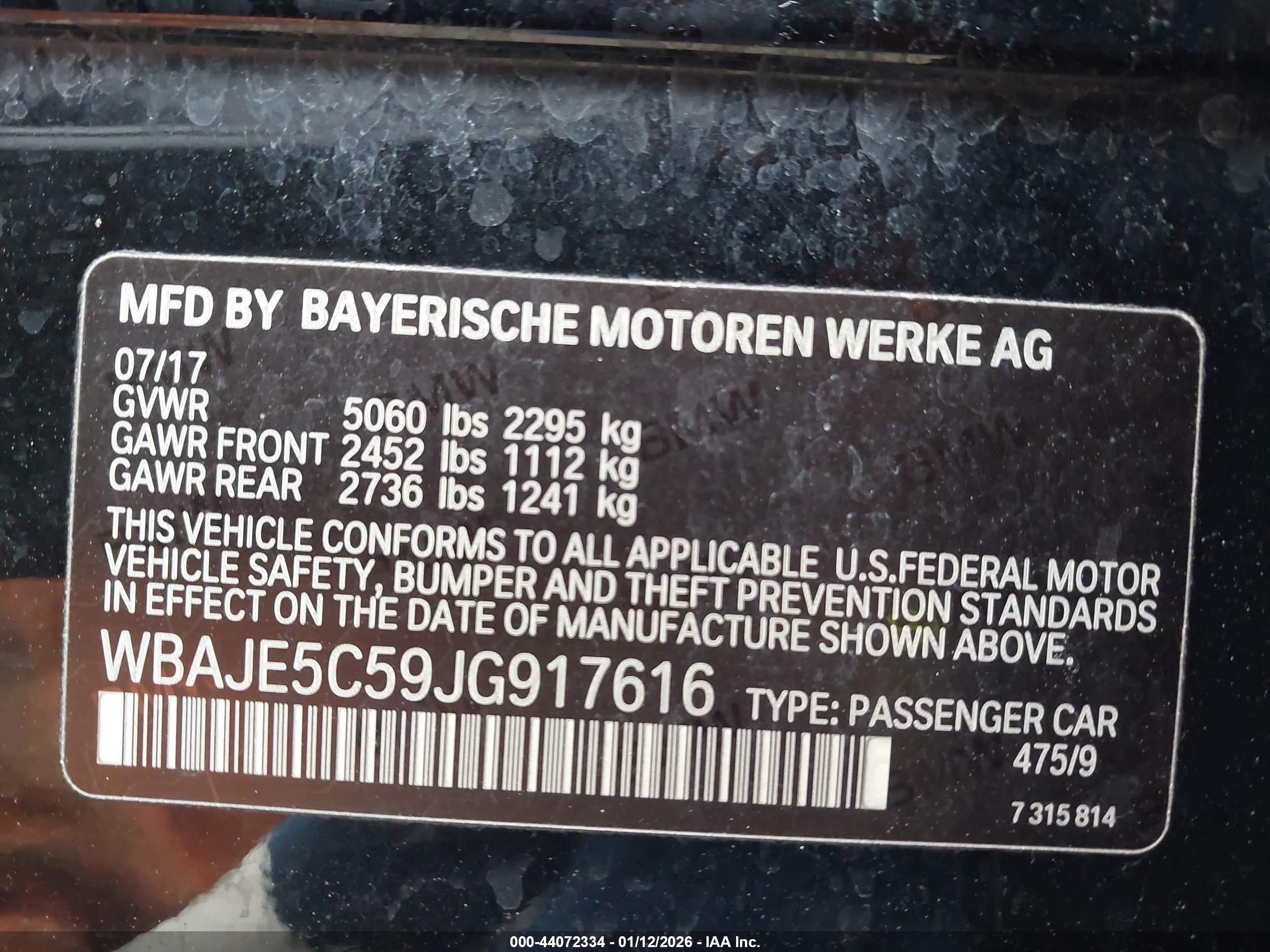 BMW 540I image 9