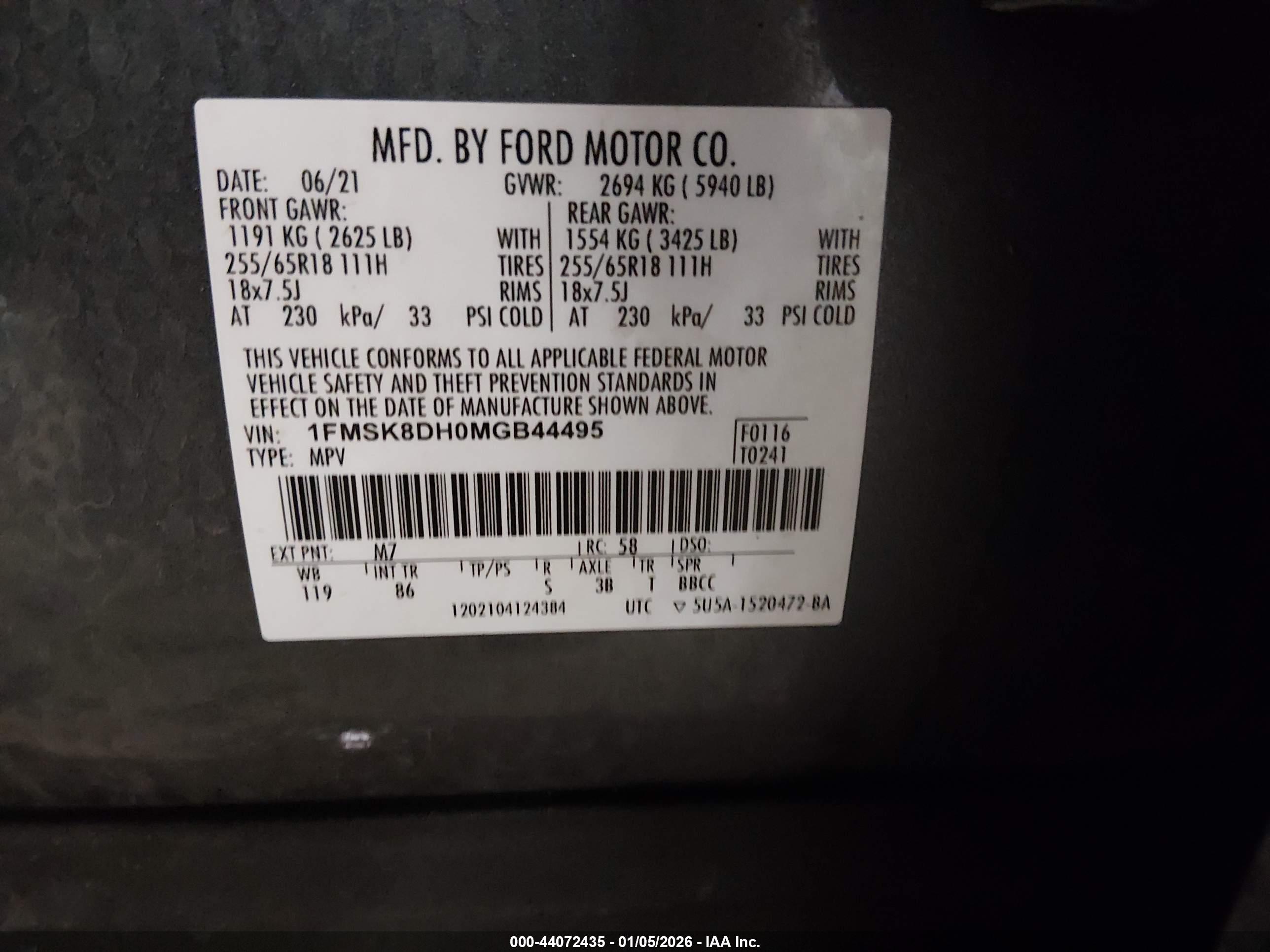 FORD EXPLORER image 9