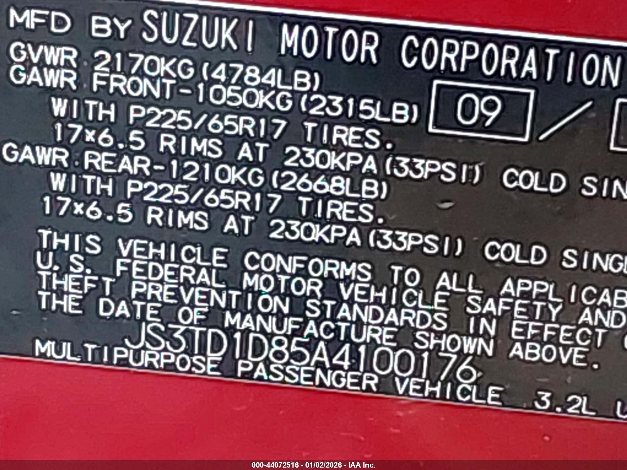 SUZUKI GRAND image 9