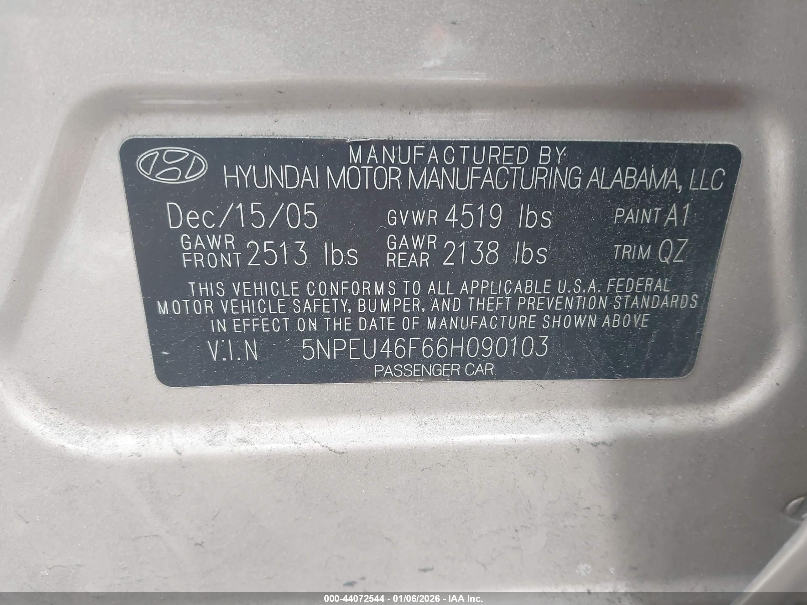 HYUNDAI SONATA image 9